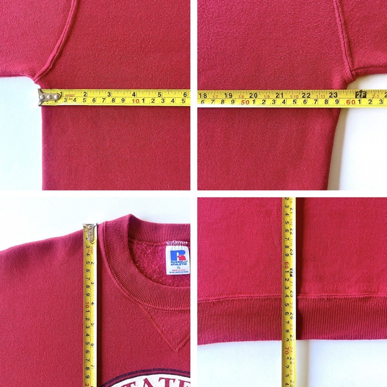 Russell Athletic × Vintage 90s Florida State University FSU Seminoles sweatshirt/ XL Size US XL / EU 56 / 4 - 9 Thumbnail