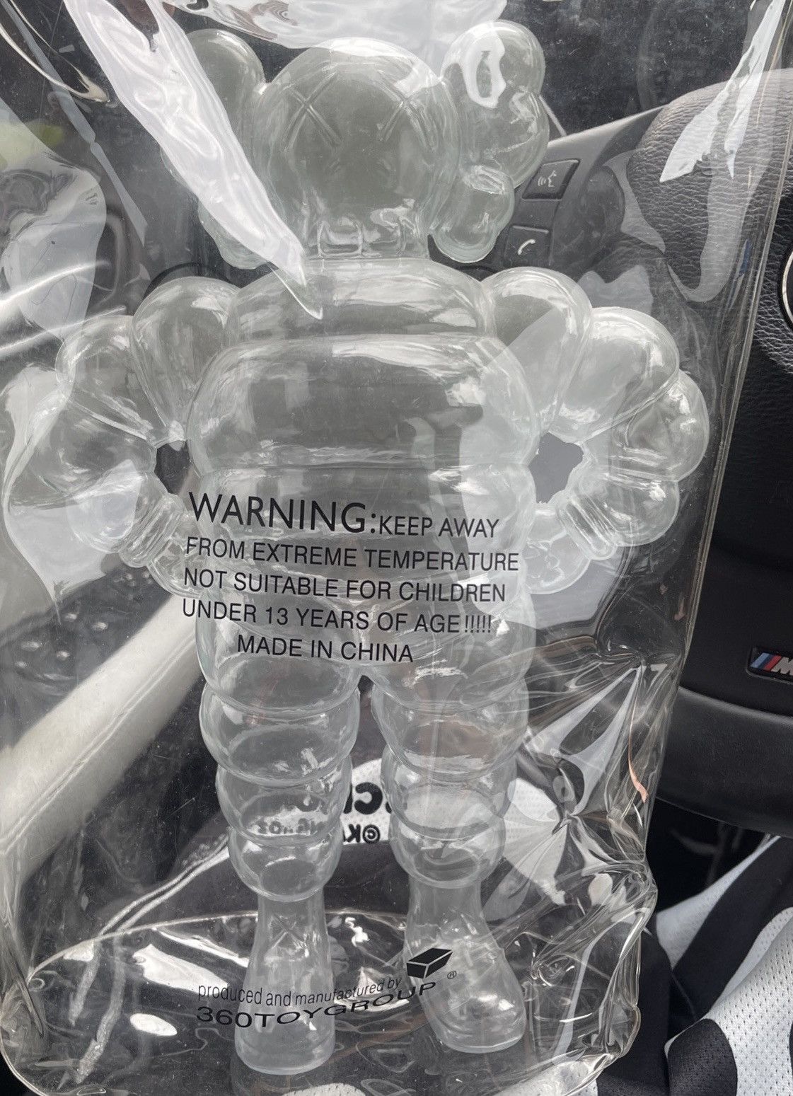Kaws × Medicom Toy × Original Fake KAWS CLEAR CHUM(2002) 💯💯 Size ONE SIZE - 8 Thumbnail