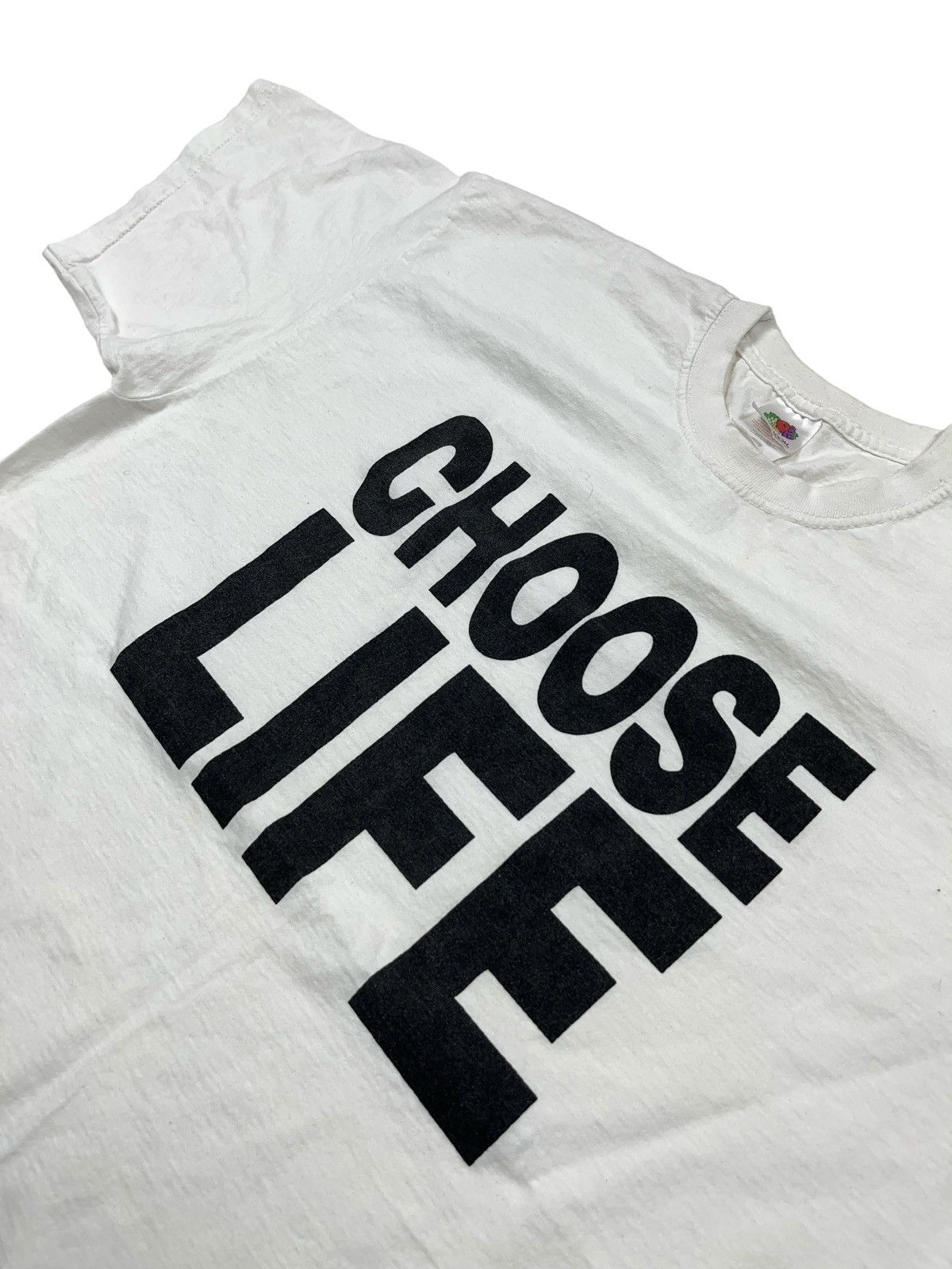 Vintage Vintage Choose Life Trainspotting T-shirt Size US XL / EU 56 / 4 - 3 Thumbnail