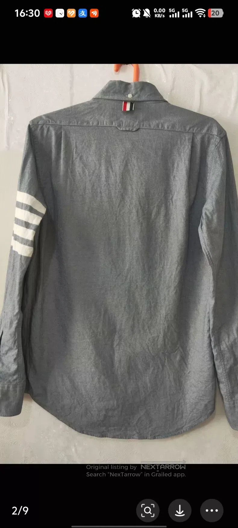 Thom Browne Thom Browne Casual Long Sleeve Shirt Size US M / EU 48-50 / 2 - 2 Thumbnail