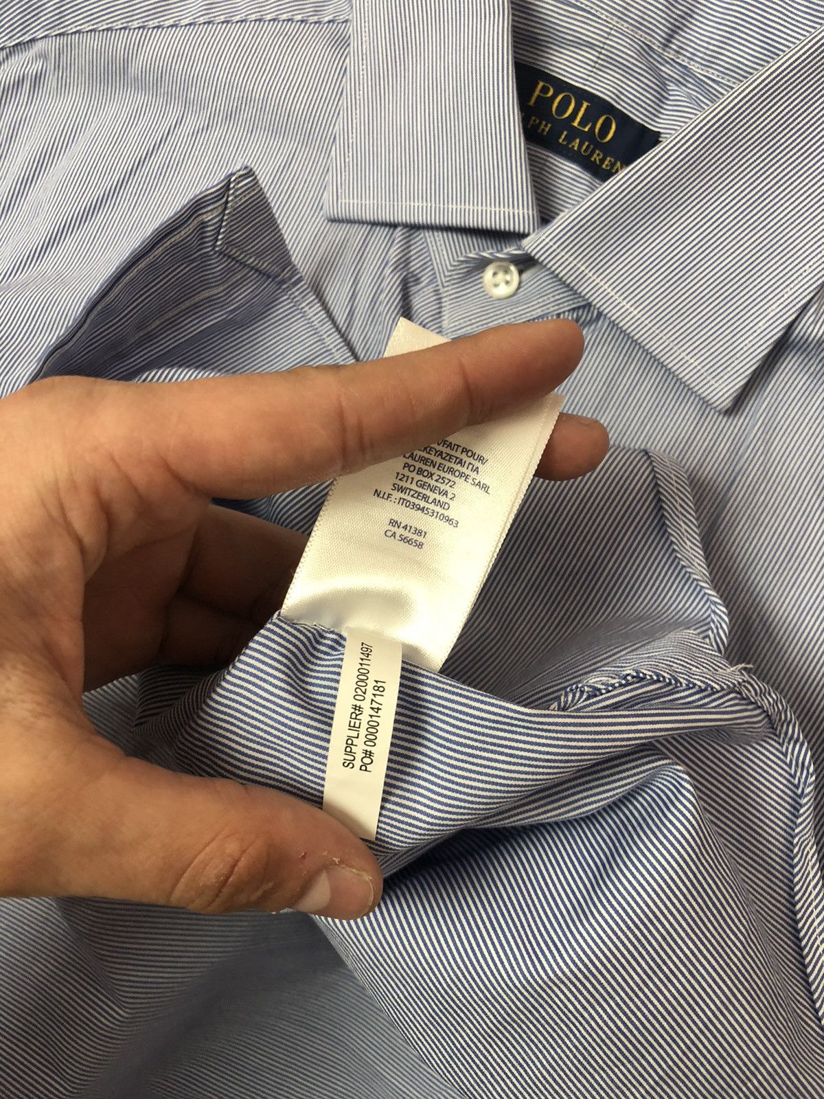 Polo Ralph Lauren Men’s shirt Polo Ralph Lauren y2 casual ykk Size US S / EU 44-46 / 1 - 3 Thumbnail