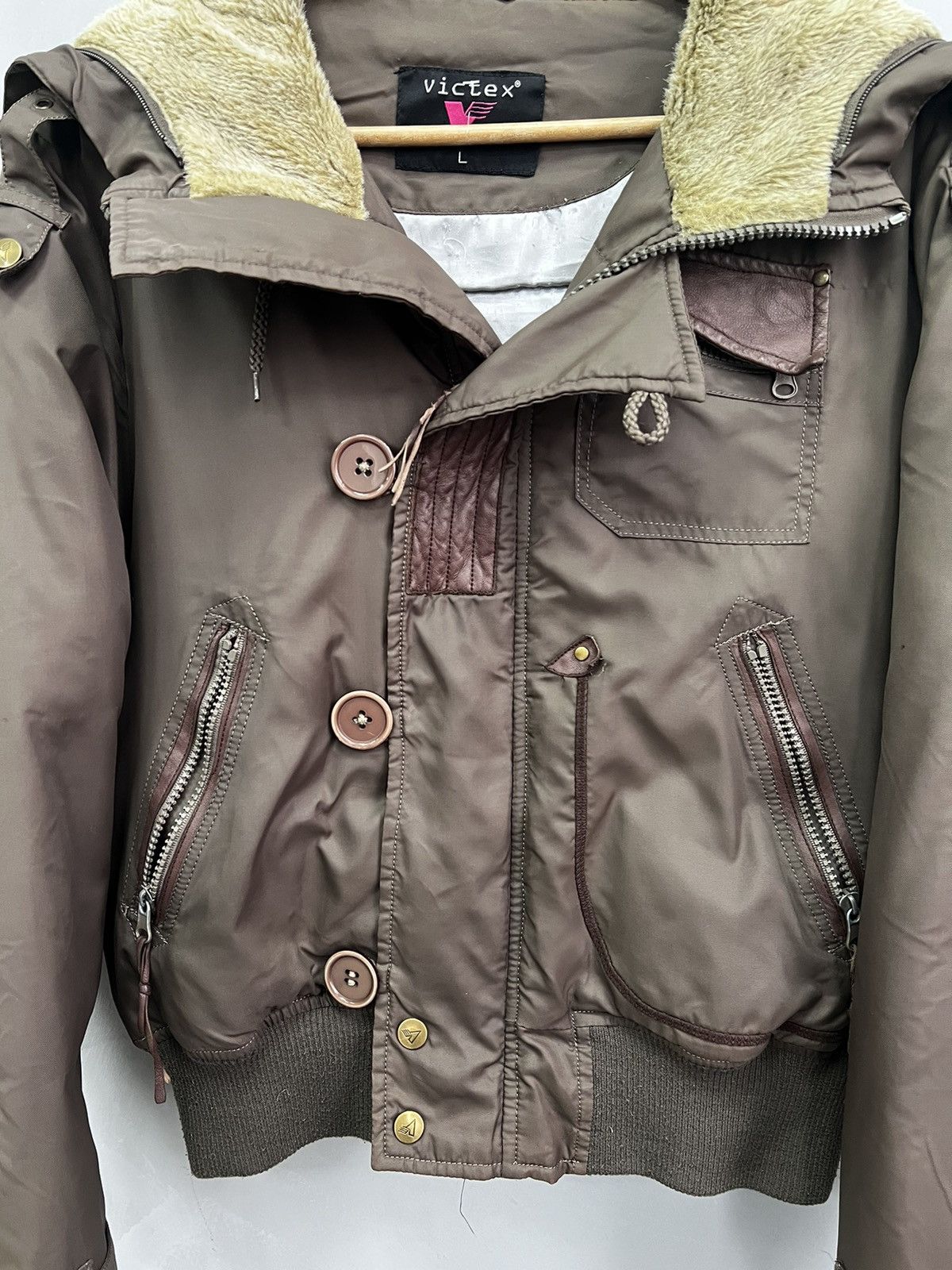 Hysteric Glamour × If Six Was Nine 2000s Avant Garde If Six Was Nine Style Jacket fur Hood 90s Size US S / EU 44-46 / 1 - 3 Thumbnail