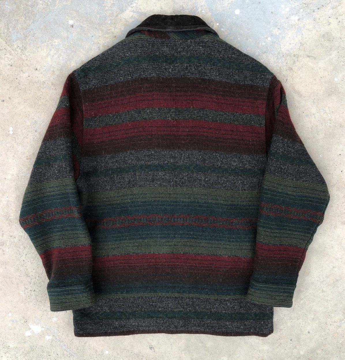 Woolrich Woolen Mills Woolrich Wool Striped Blanket Zipper Jacket Made In USA 🇺🇸 Size US M / EU 48-50 / 2 - 6 Thumbnail