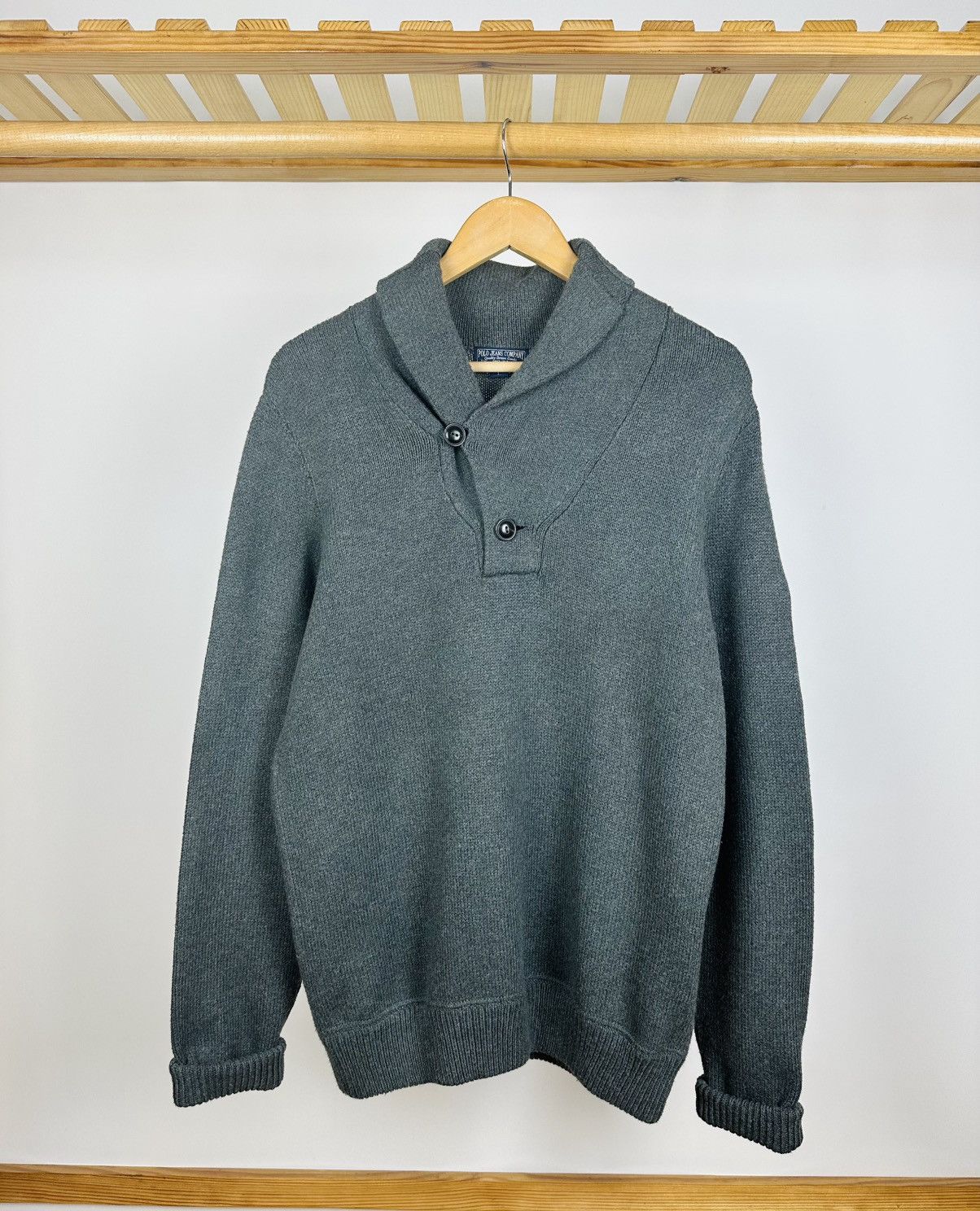 Lauren Ralph Lauren × Polo Ralph Lauren × Vintage Vintage Polo Jeans Ralph Lauren Cardigan Sweater Size L Size US L / EU 52-54 / 3 - 1 Thumbnail