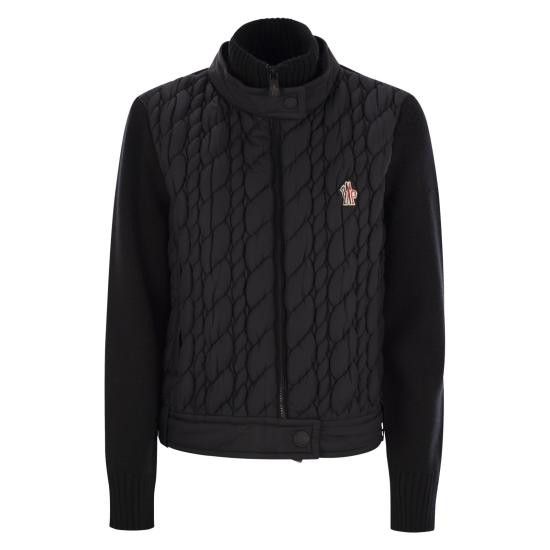 Moncler MONCLER Women Sweater J20989B00007 BLACK Size M / US 6-8 / IT 42-44 - 1 Thumbnail
