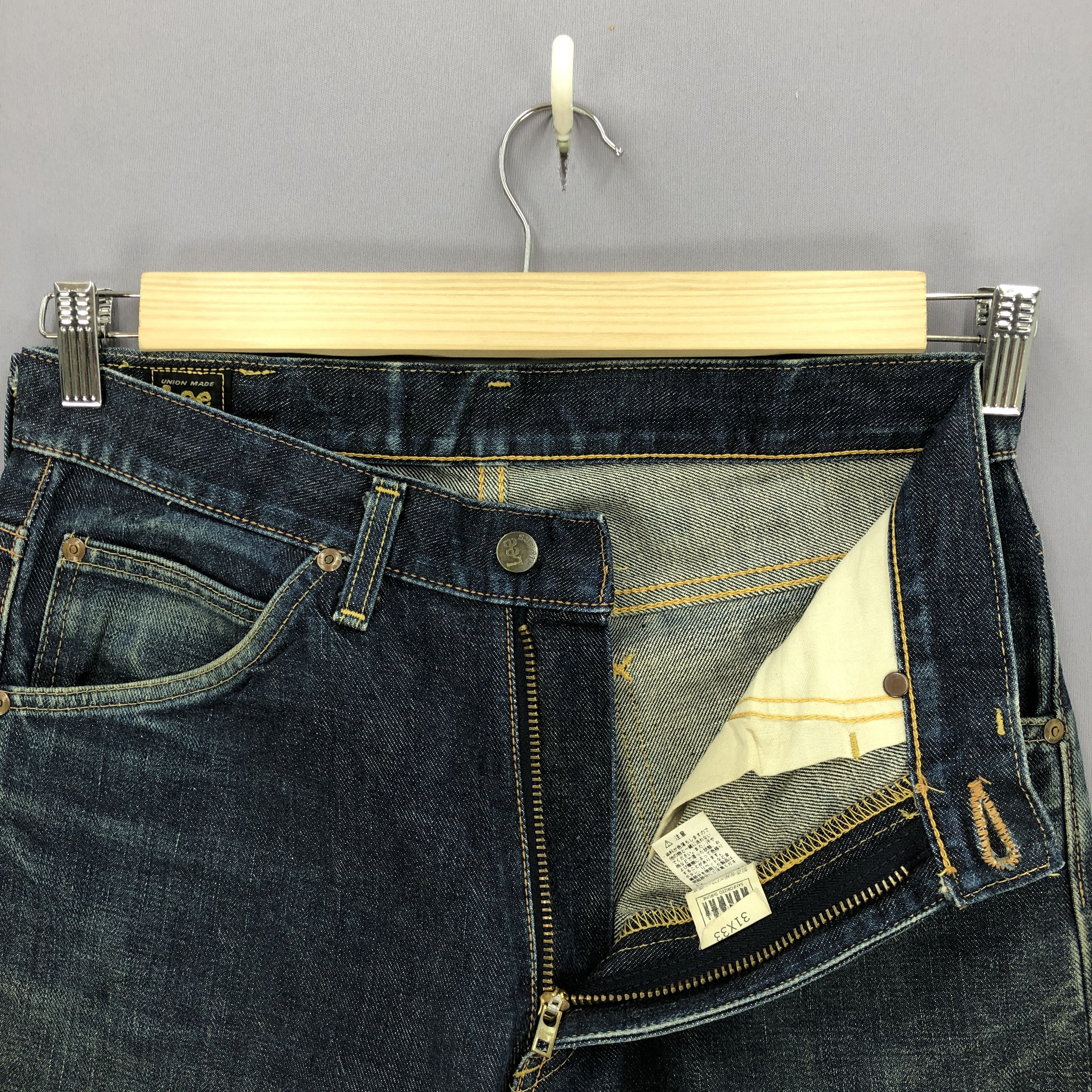 Lee Vintage 80's Lee Riders Sanforized Selvedge Jeans Denim Size US 30 / EU 46 - 5 Thumbnail