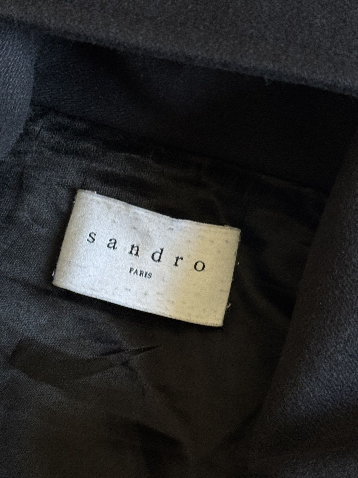 Sandro Sandro XS duffle coat wool jacket + hooded old money Size US XS / EU 42 / 0 - 4 Thumbnail