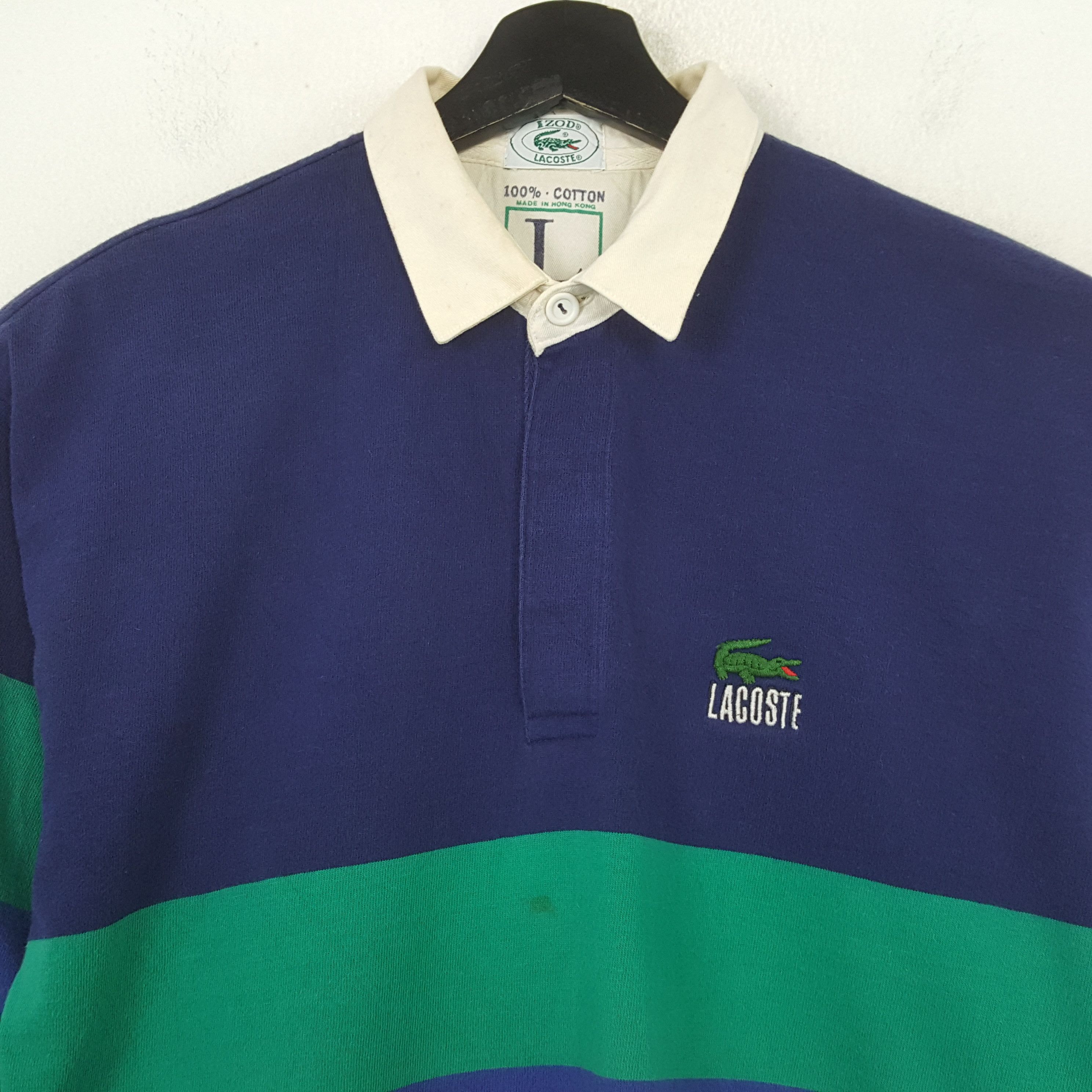 Lacoste Lacoste Nice Design Rugby Polos Style RR2 Size US L / EU 52-54 / 3 - 2 Thumbnail