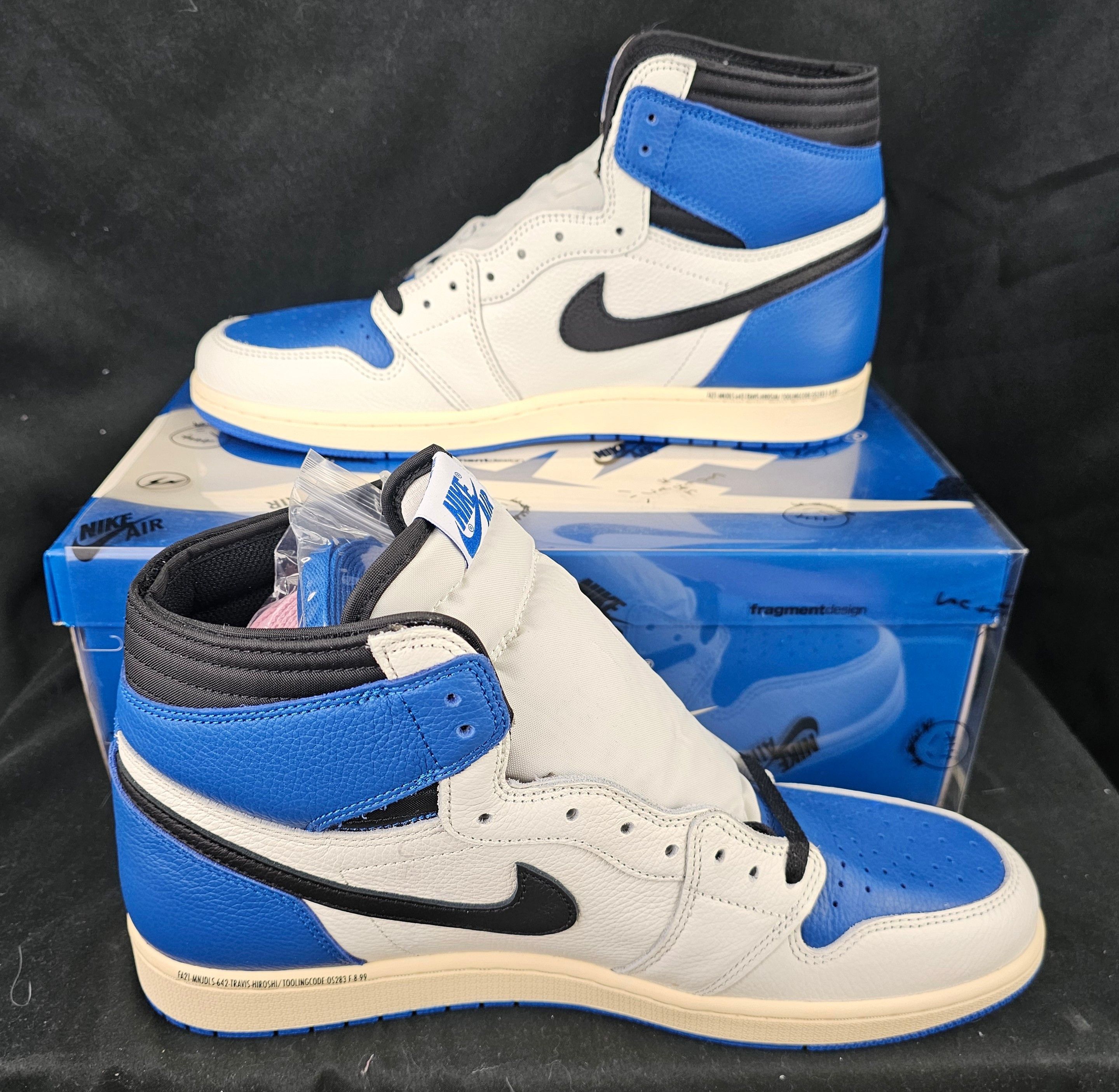 Fragment Design × Jordan Brand × Travis Scott Nike Jordan 1 High OG Fragment Design x Travis Scott Men's Size US 13 / EU 46 - 2 Thumbnail