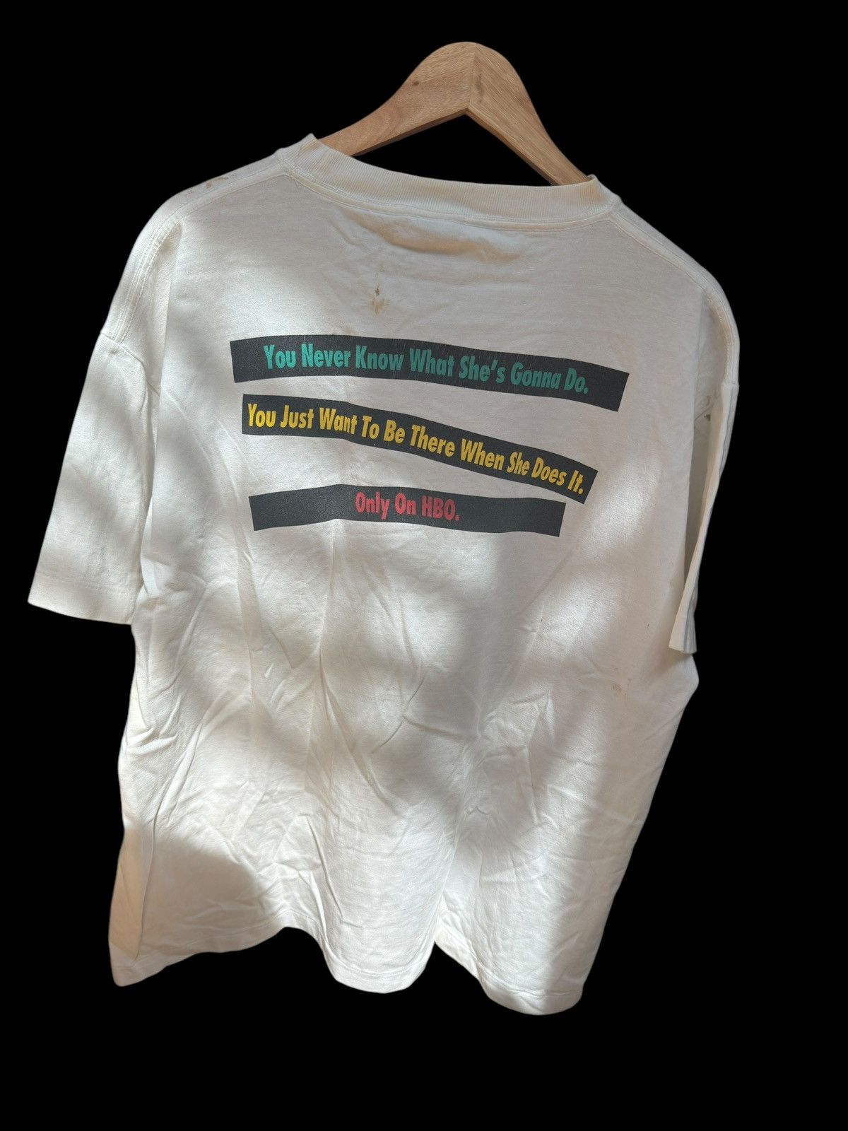 Band Tees Vintage 1993 Madonna HBO T shirt Size US XL / EU 56 / 4 - 5 Thumbnail