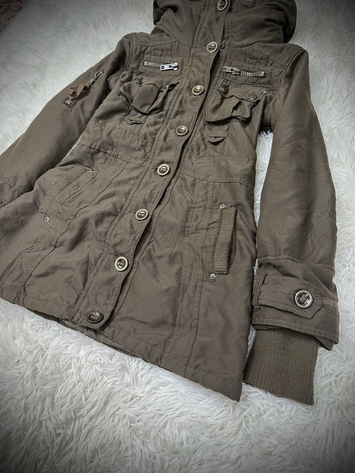 GOA 💥rare💥 2000s japanese brand INGNI vkei military jacket Size US M / EU 48-50 / 2 - 3 Thumbnail