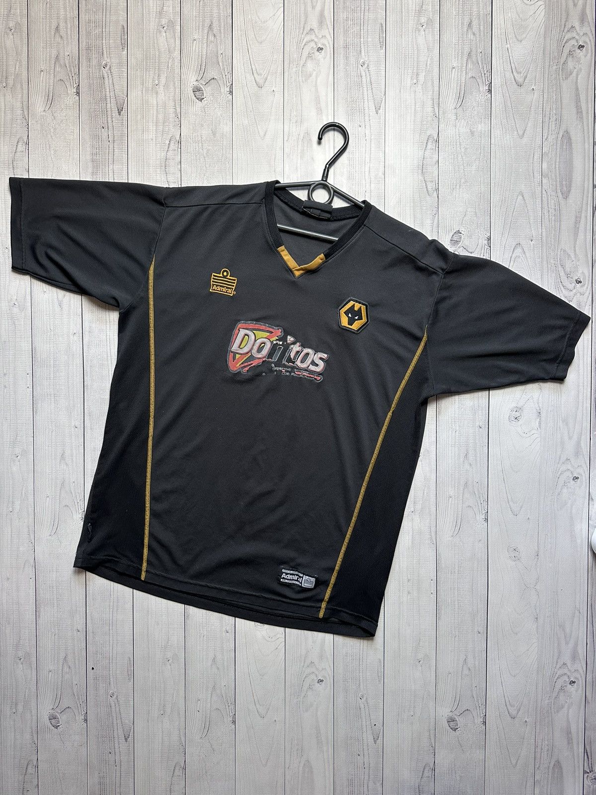 Vintage Vintage Wolverhampton Soccer Jersey size L black Size US L / EU 52-54 / 3 - 1 Thumbnail