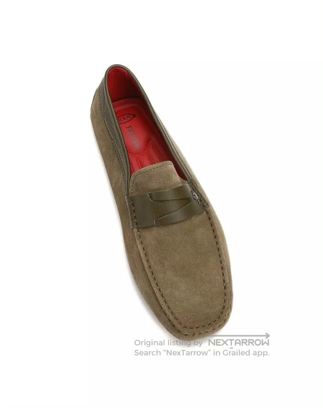 Tod's TOD'S Ferrari Suede Leather Driving Shoes. Size US 8 / EU 41 - 3 Thumbnail