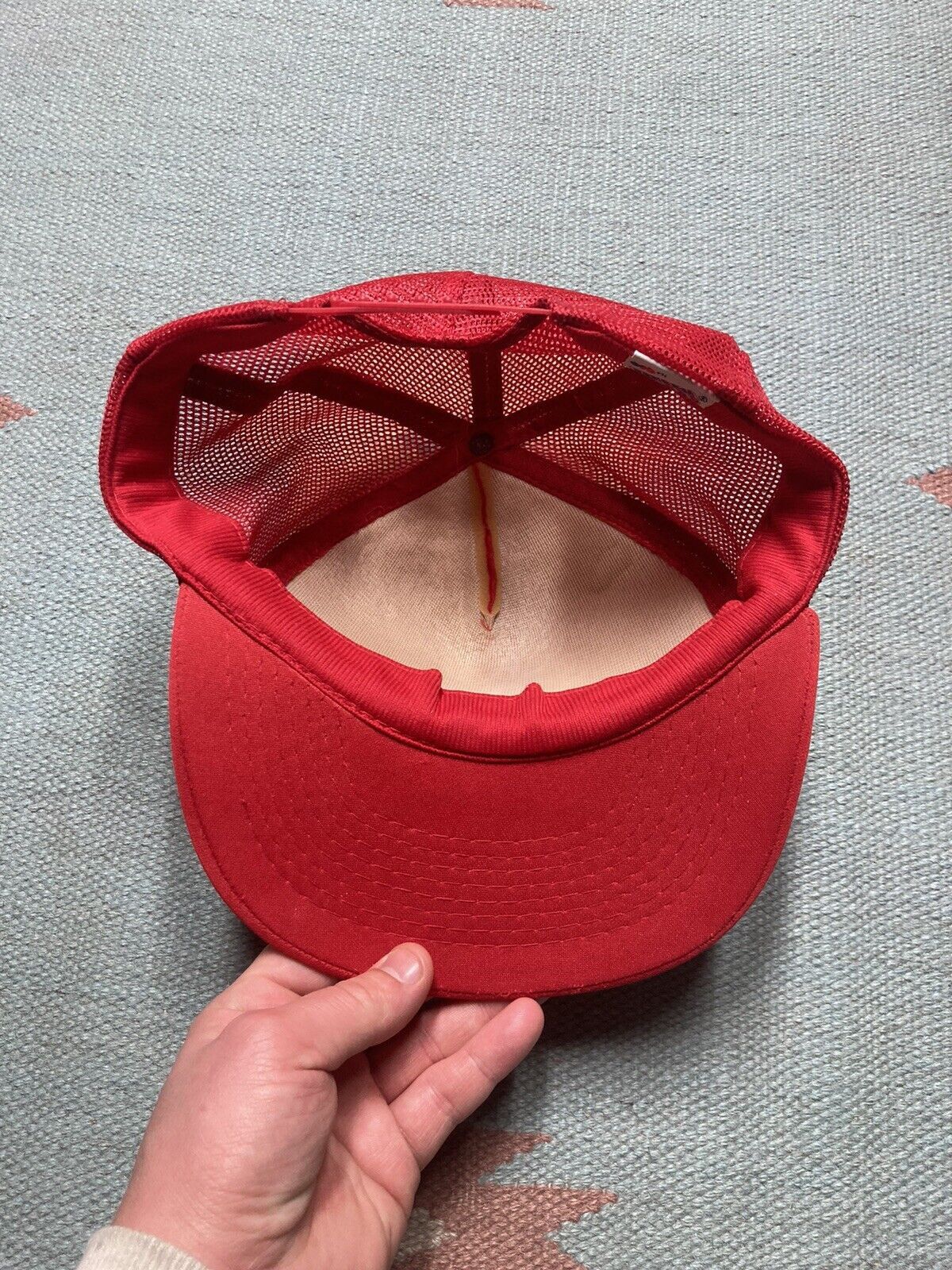 Vintage trucker hat people who think they know it all novelty funny Size ONE SIZE - 7 Thumbnail
