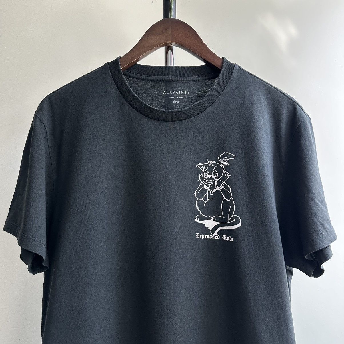 Allsaints ALLSAINTS DEPRESSED MODE SS CREW TEE Size US S / EU 44-46 / 1 - 5 Thumbnail