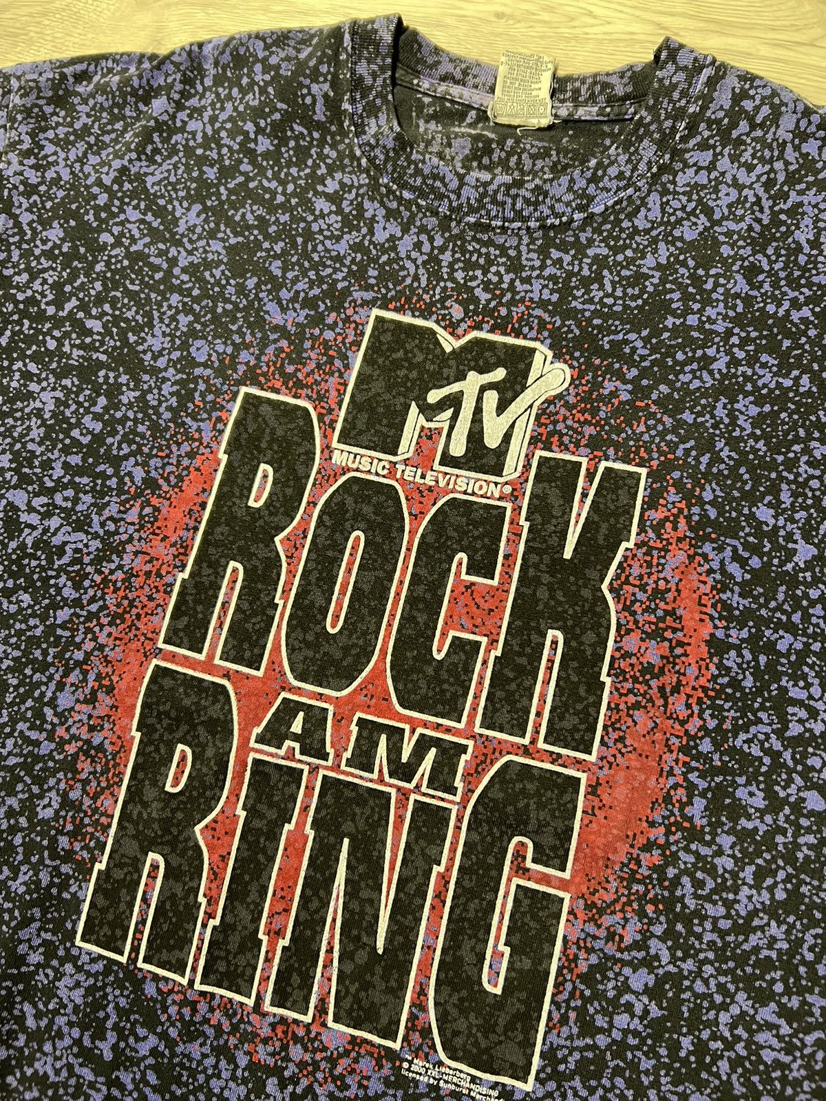 Mtv Vintage Rock Am Ring MTV Music Television All Over Printed Size US XL / EU 56 / 4 - 6 Thumbnail