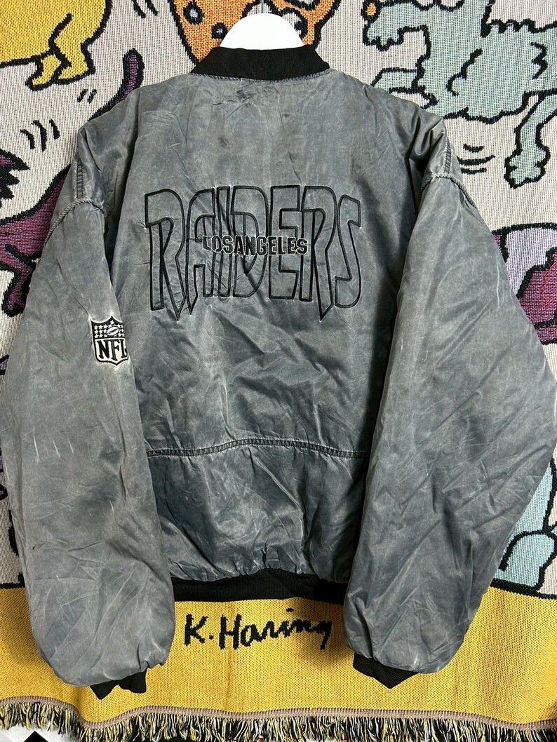 Sports Specialties Vintage 90s Los Angeles Raiders Jacket size XL Size US XL / EU 56 / 4 - 1 Thumbnail