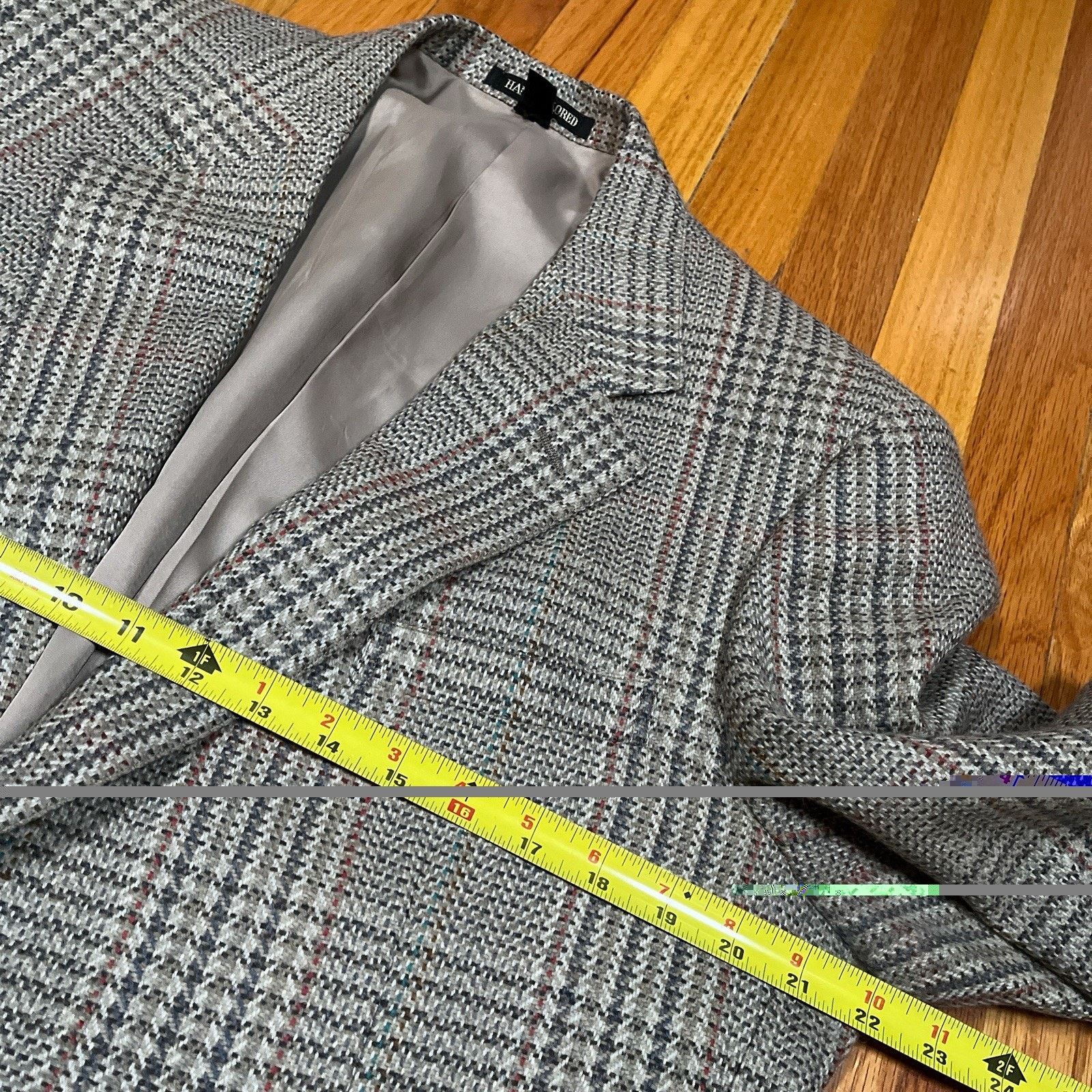 Britches Britches Lambswool Made in Japan Blazer Sport Coat 44L Plaid Size 44L - 8 Thumbnail