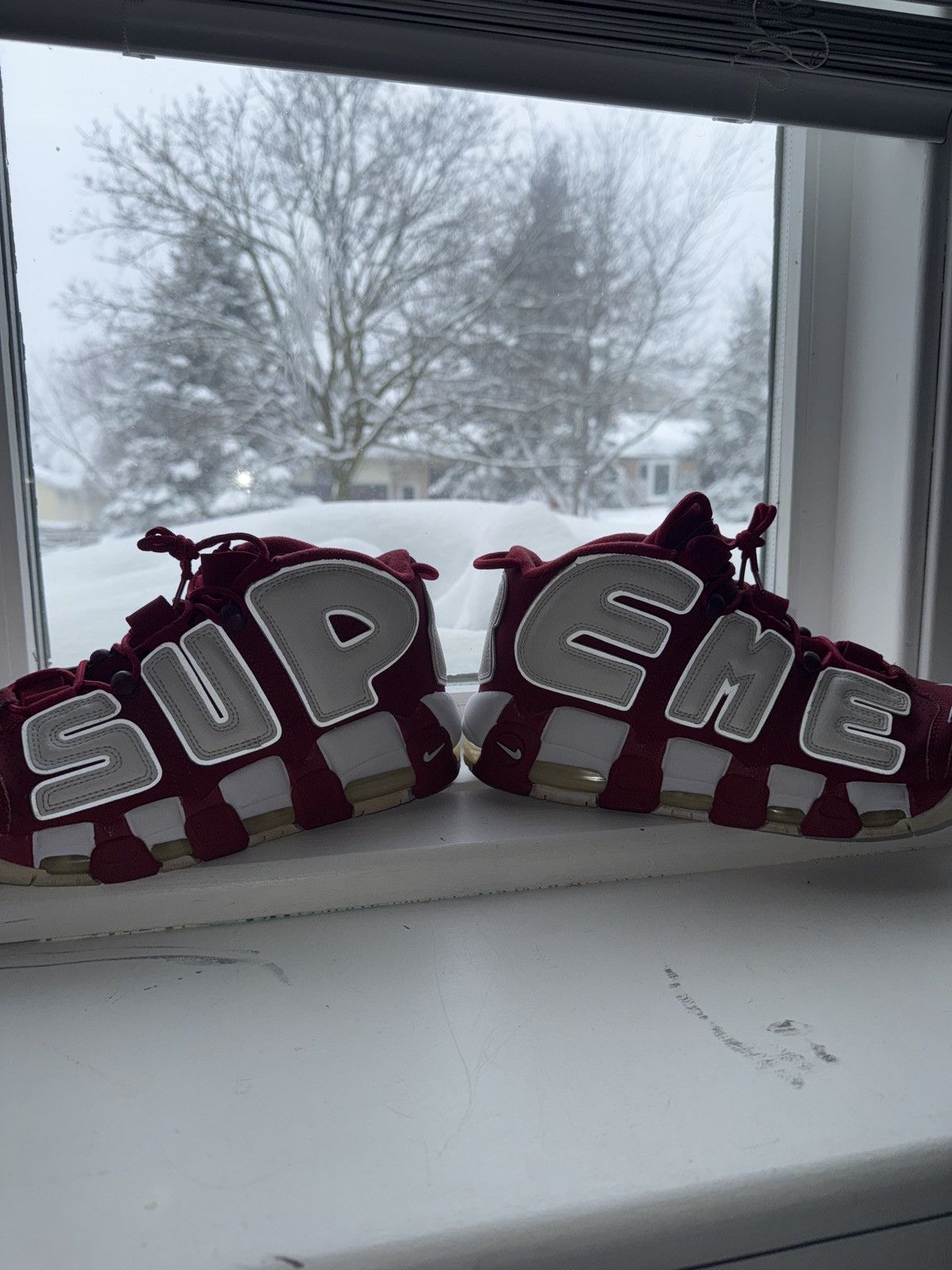 Nike × Supreme Nike Air Supreme Uptempo’s Size US 10 / EU 43 - 1 Thumbnail