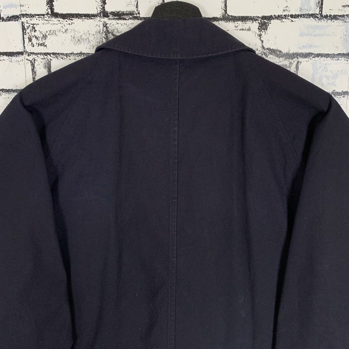 Bluer Denim × Vintage Vintage German JB Raincoat Long Jacket Blauer MFG Co Medium Size US M / EU 48-50 / 2 - 9 Thumbnail