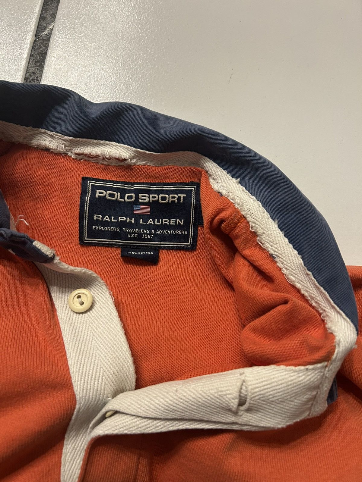 Polo Ralph Lauren × Ralph Lauren × Ralph Lauren Sport VINTAGE POLO SPORT Size US XL / EU 56 / 4 - 4 Thumbnail