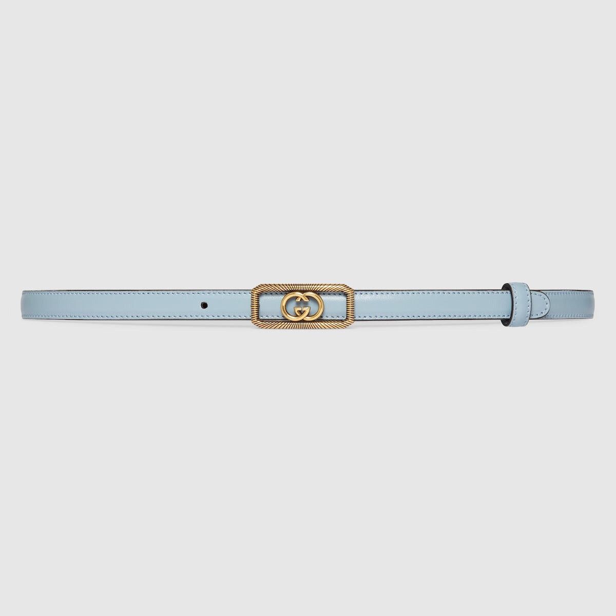 Gucci Gucci Interlocking G Thin Belt 70 CM Size ONE SIZE - 1 Thumbnail