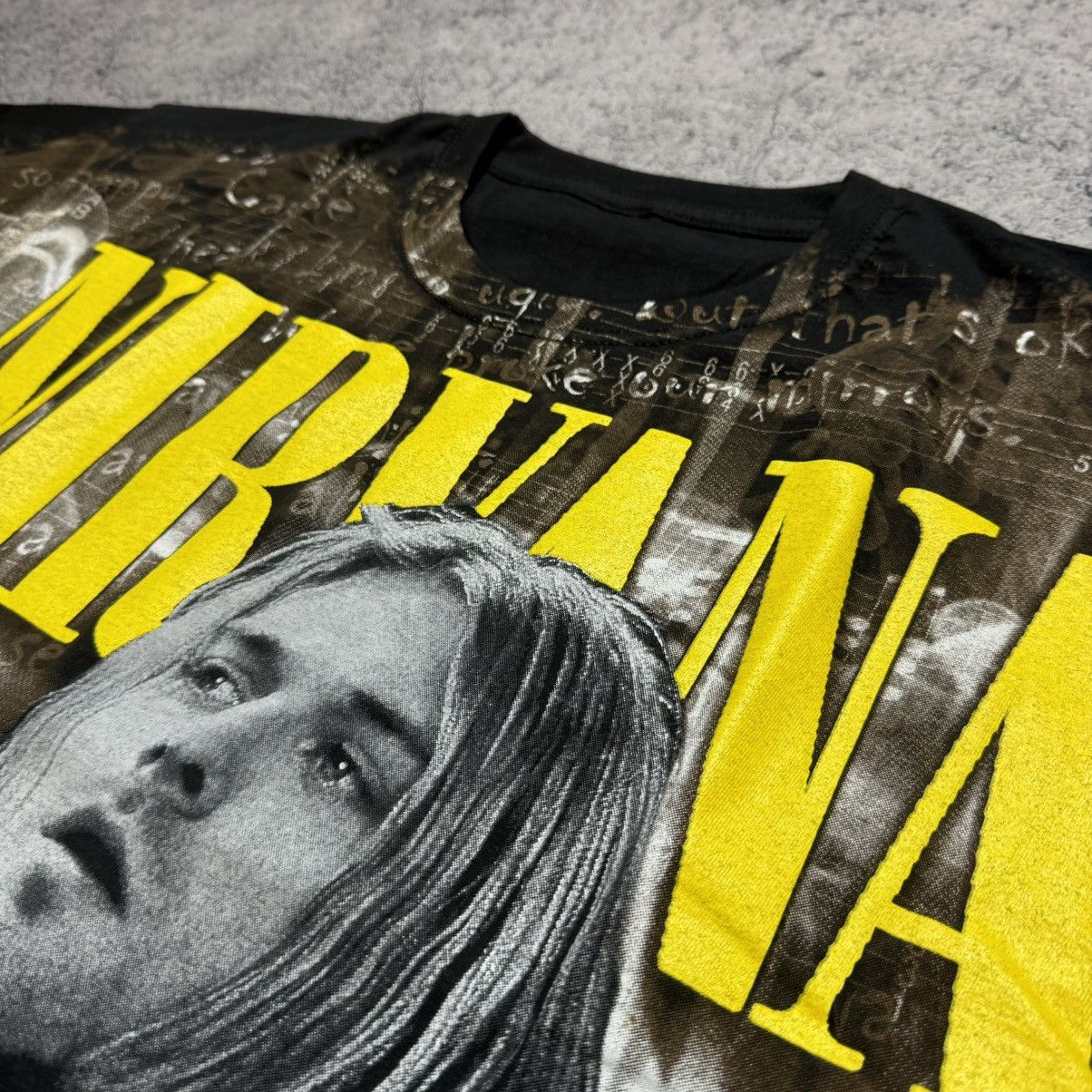 Band Tees × Vintage Vintage Nirvana Rare T-Shirt Size US L / EU 52-54 / 3 - 4 Thumbnail