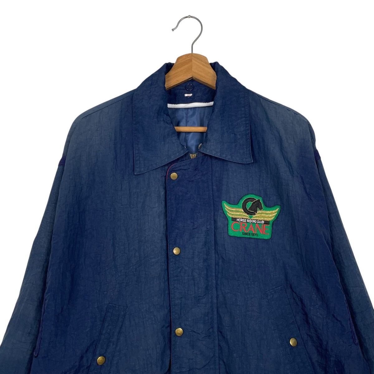 Japanese Brand Vintage Crane Horse Riding Club Bomber Jacket Size US M / EU 48-50 / 2 - 2 Thumbnail