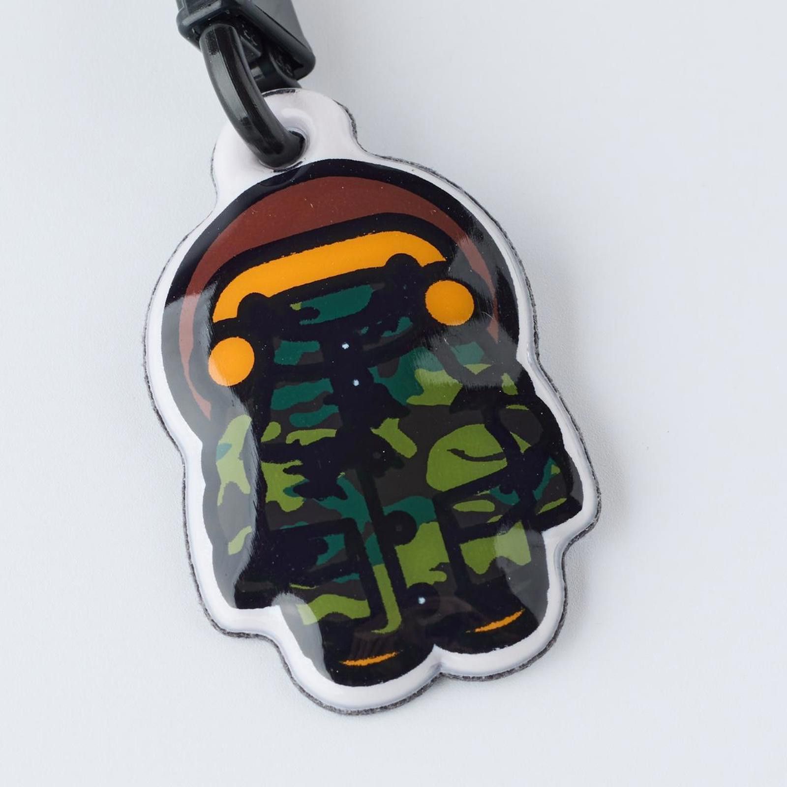 Bape A Bathing Ape Baby Milo Camo Keychain Size ONE SIZE - 2 Thumbnail