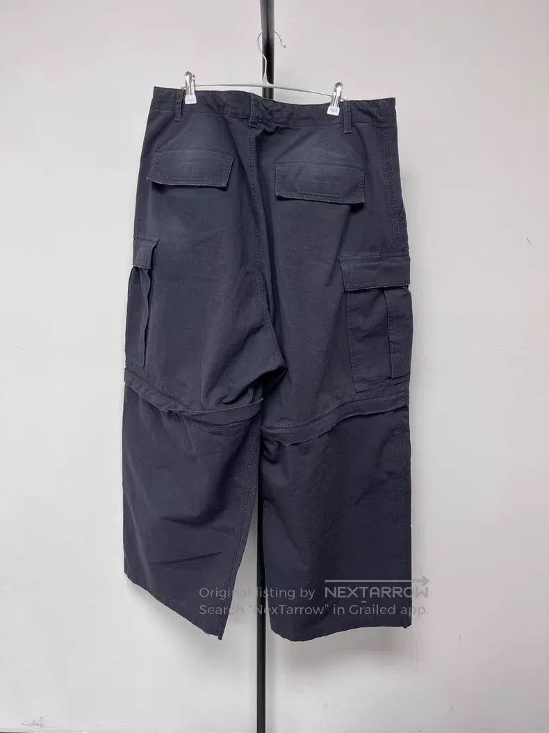 Balenciaga Balenciaga size S Washed Distressed Mid-Waist Loose Fit El Size US 27 - 2 Thumbnail