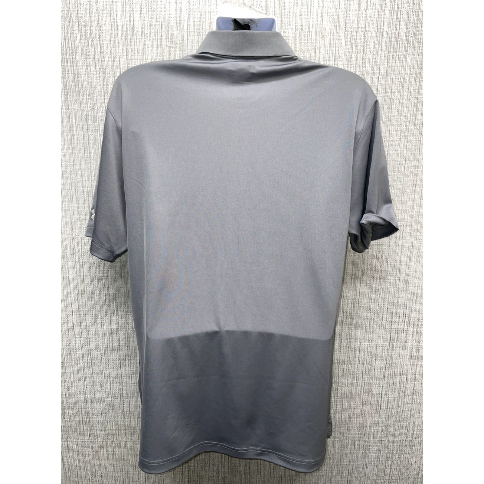 Under Armour VINTAGE Under Armour HeatGear Golf Polo Men's Large Gray Performance Athletic Shirt Men Size US L / EU 52-54 / 3 - 4 Thumbnail