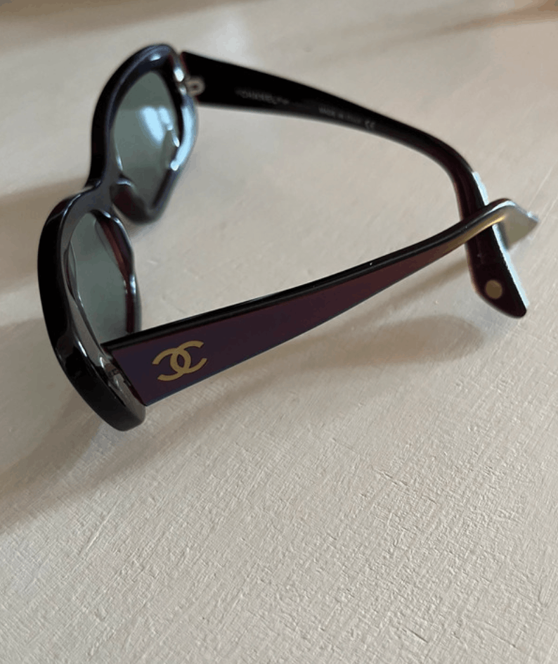 Chanel CHANEL SUNGLASSES 5011 LOGO CC Wrap Metal Vintage 4017 Size ONE SIZE - 3 Thumbnail
