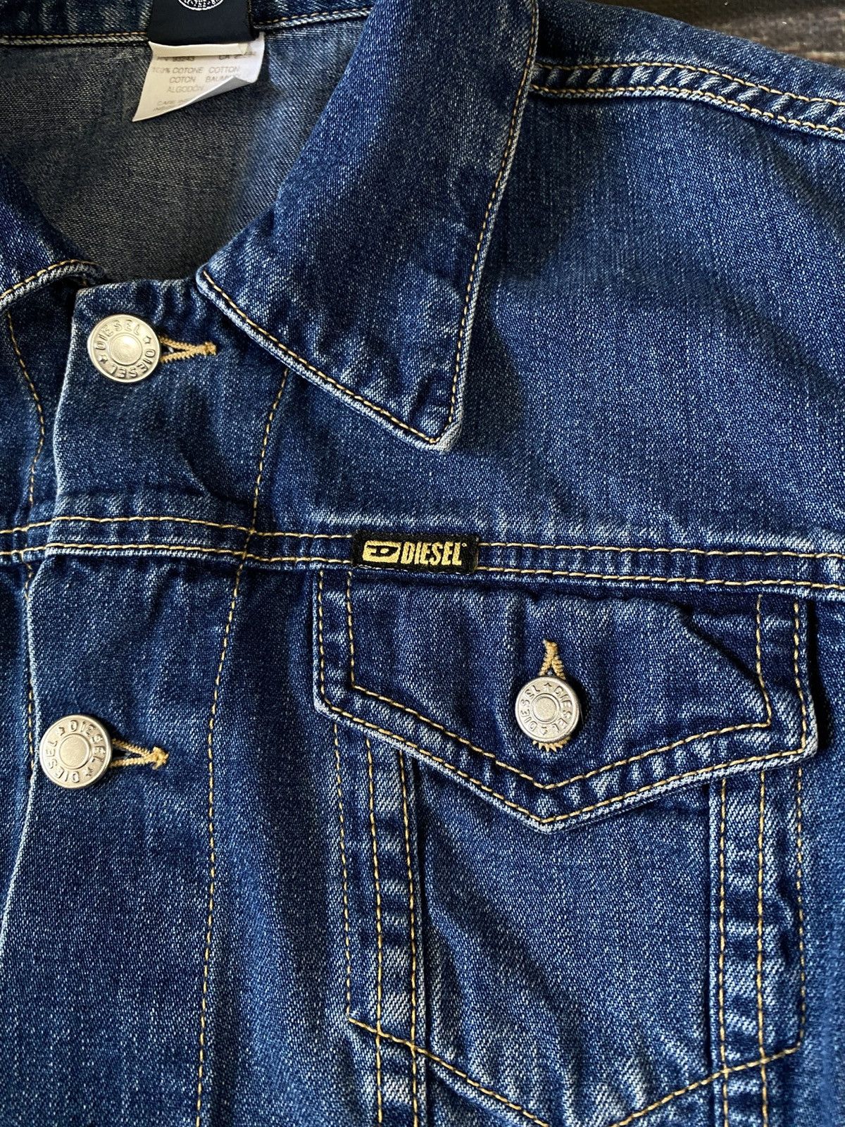 Diesel Diesel Vintage Women’s Denim Jacket Size S / US 4 / IT 40 - 7 Thumbnail
