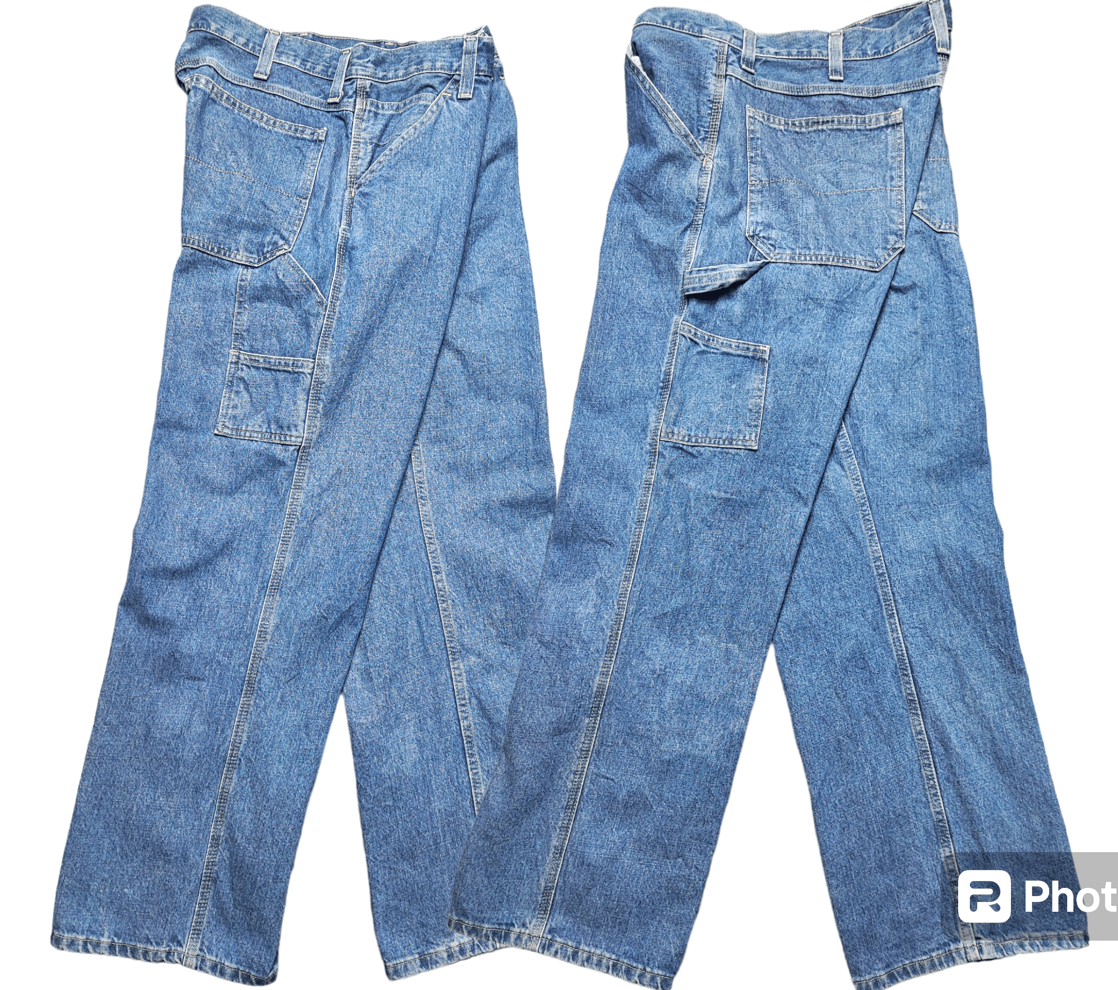Crazy Vintage Baggy Carpenter Jeans