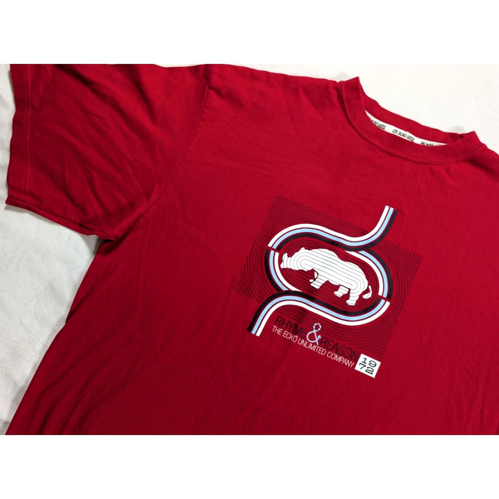 Ecko Unltd. Ecko Unltd. T-Shirt Mens Graphic Print Red 2XL Large You Size US XXL / EU 58 / 5 - 2 Thumbnail