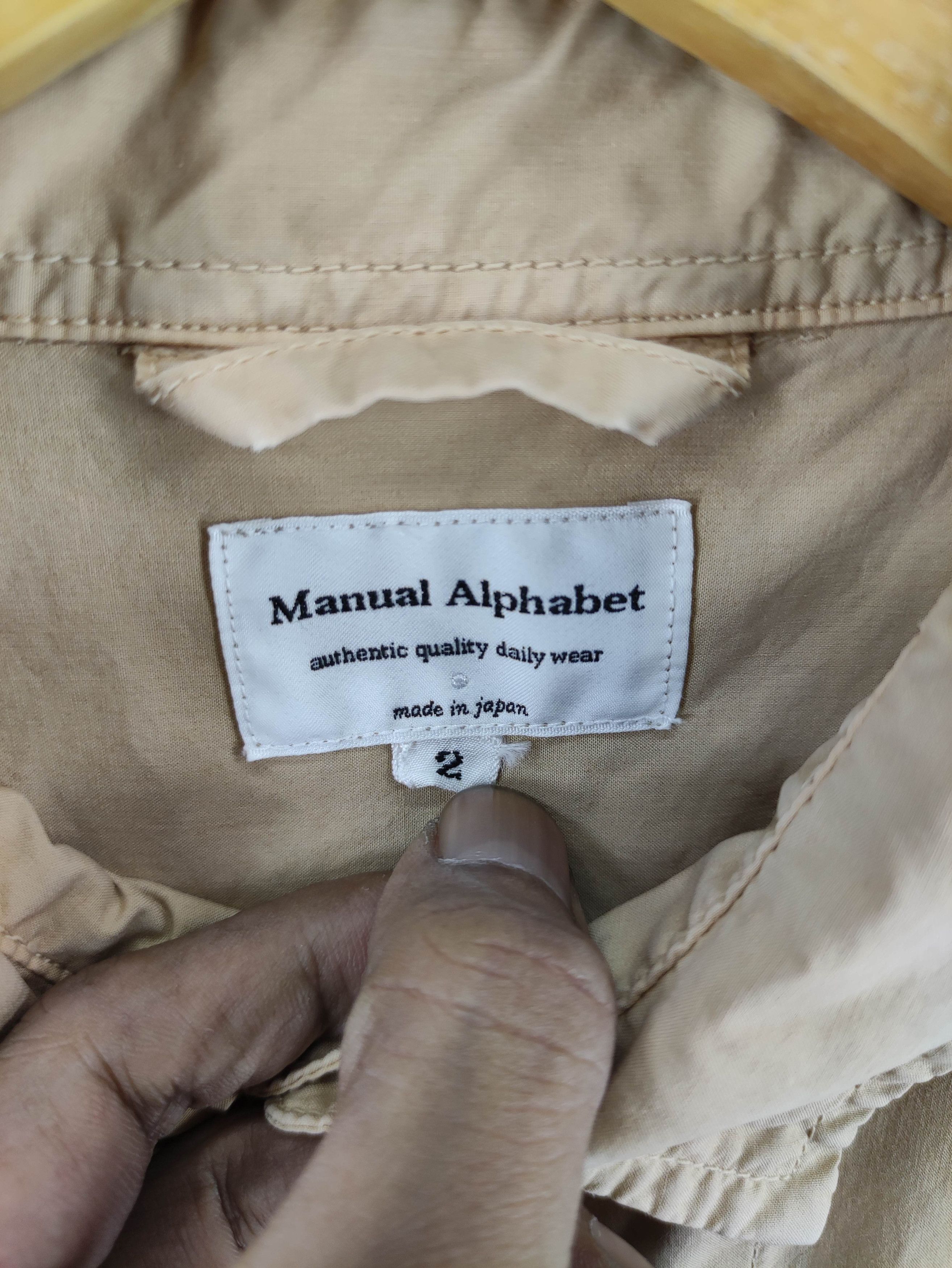 Manual Alphabet Vintage Manual Alphabet Long Coat Jacket Size M / US 6-8 / IT 42-44 - 3 Thumbnail