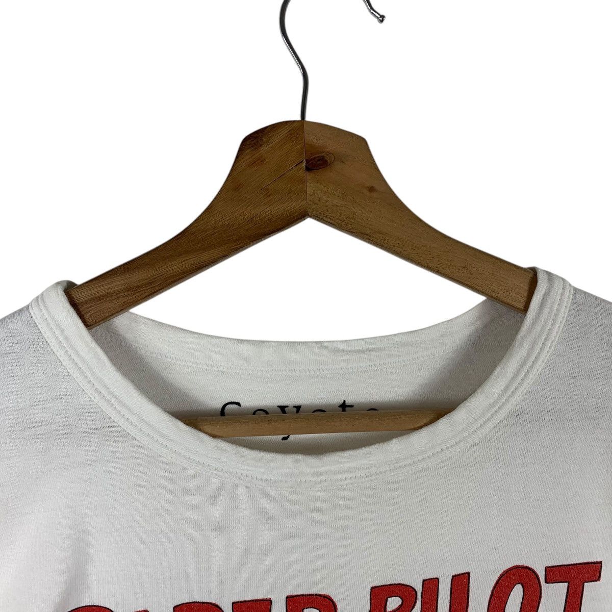 Japanese Brand COYOTE PAPER PILOT aeroplane printed japanesebrand tee Size US M / EU 48-50 / 2 - 8 Thumbnail