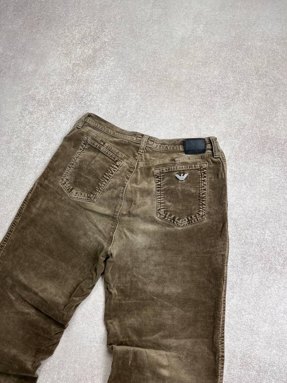 Armani VINTAGE ARMANI JEANS CORDUROY FLARED BAGGY JEANS 32 Size US 32 / EU 48 - 4 Thumbnail