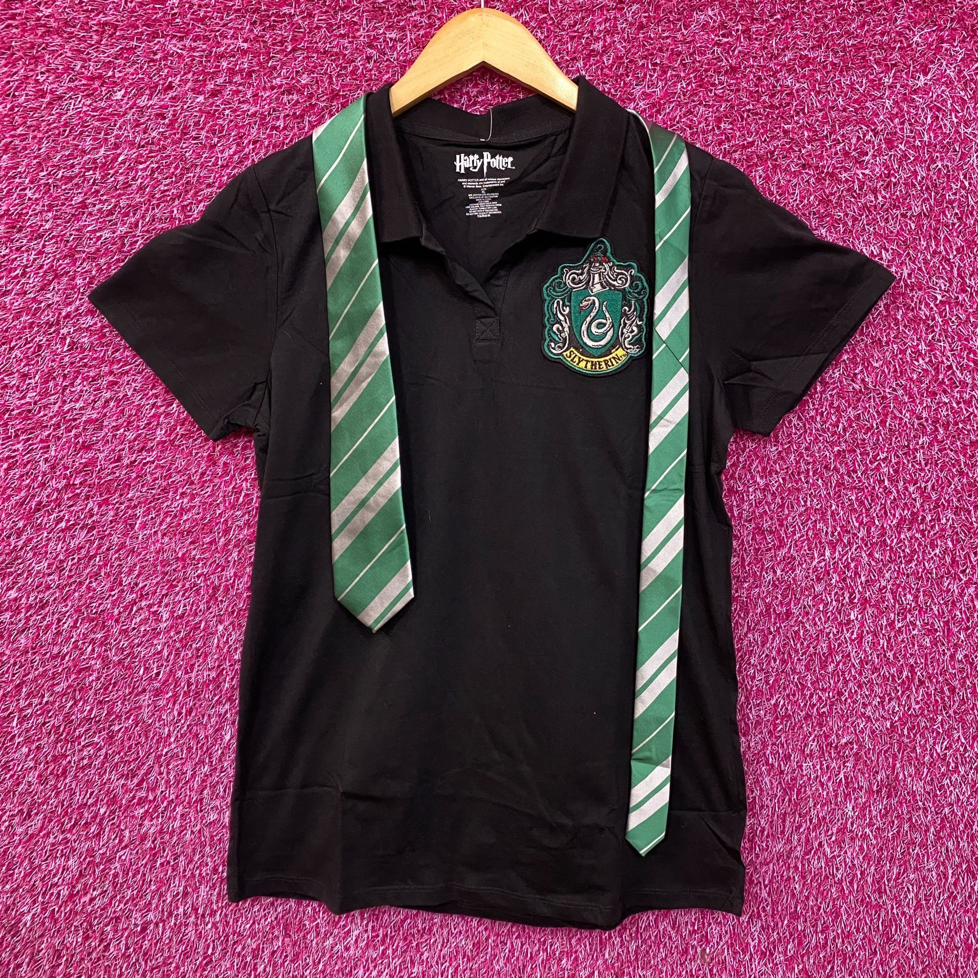 Warner Bros Harry Potter Slytherin Juniors Polo Shirt XL Size US XL / EU 56 / 4 - 1 Thumbnail