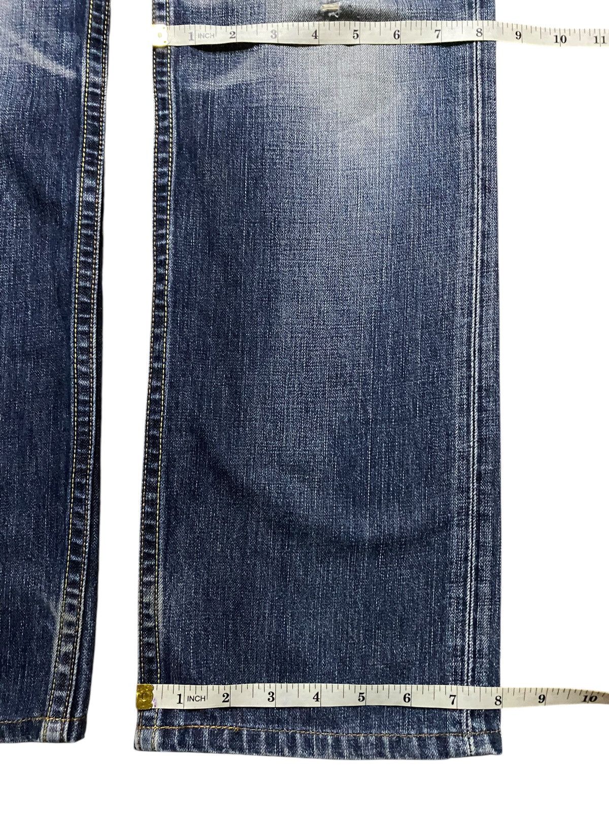 Levi's Vintage Clothing Vintage Levis 502 Faded Wash Distressed Loose Jeans Size US 31 - 16 Thumbnail