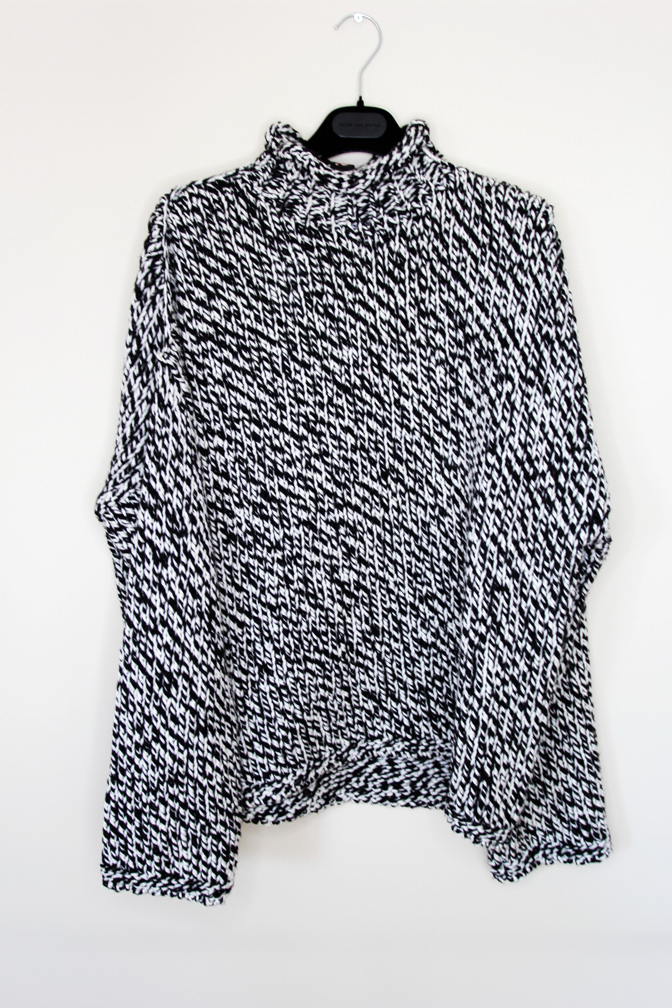 Acne Studios BNWT AW23 ACNE STUDIOS BLACK WOOL SWEATER M Size US M / EU 48-50 / 2 - 2 Thumbnail