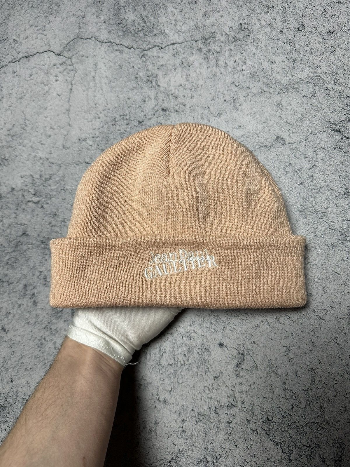 Jean Paul Gaultier Jean Paul Gaultier 🍑 JPG Beanie Hat Size ONE SIZE - 5 Thumbnail