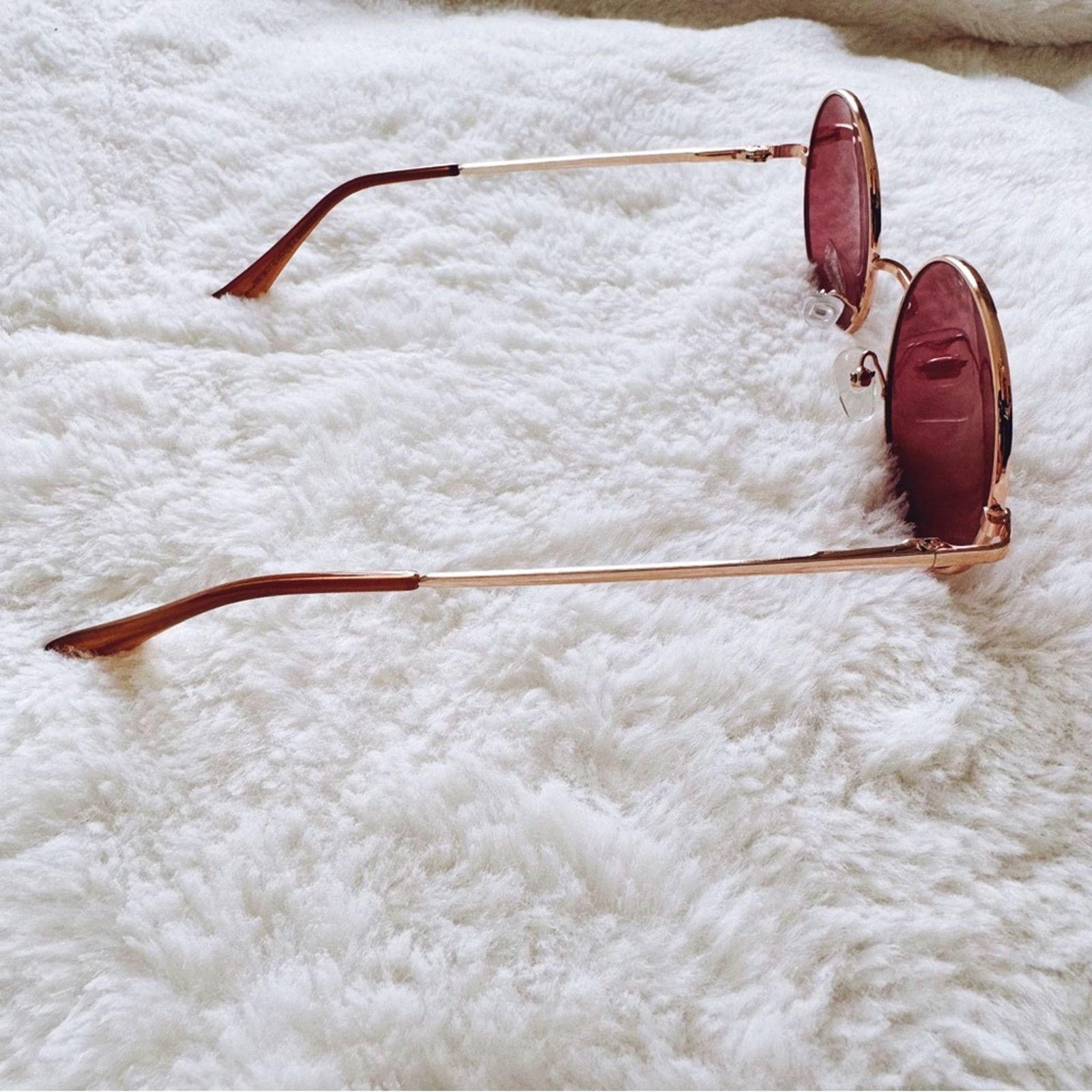 Other Harper Rose Gold Round Lens Sunglasses Size ONE SIZE - 7 Thumbnail