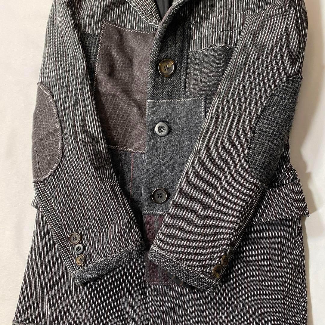 Comme des Garcons × Junya Watanabe AW13 Patchwork Coat Size US XS / EU 42 / 0 - 5 Thumbnail