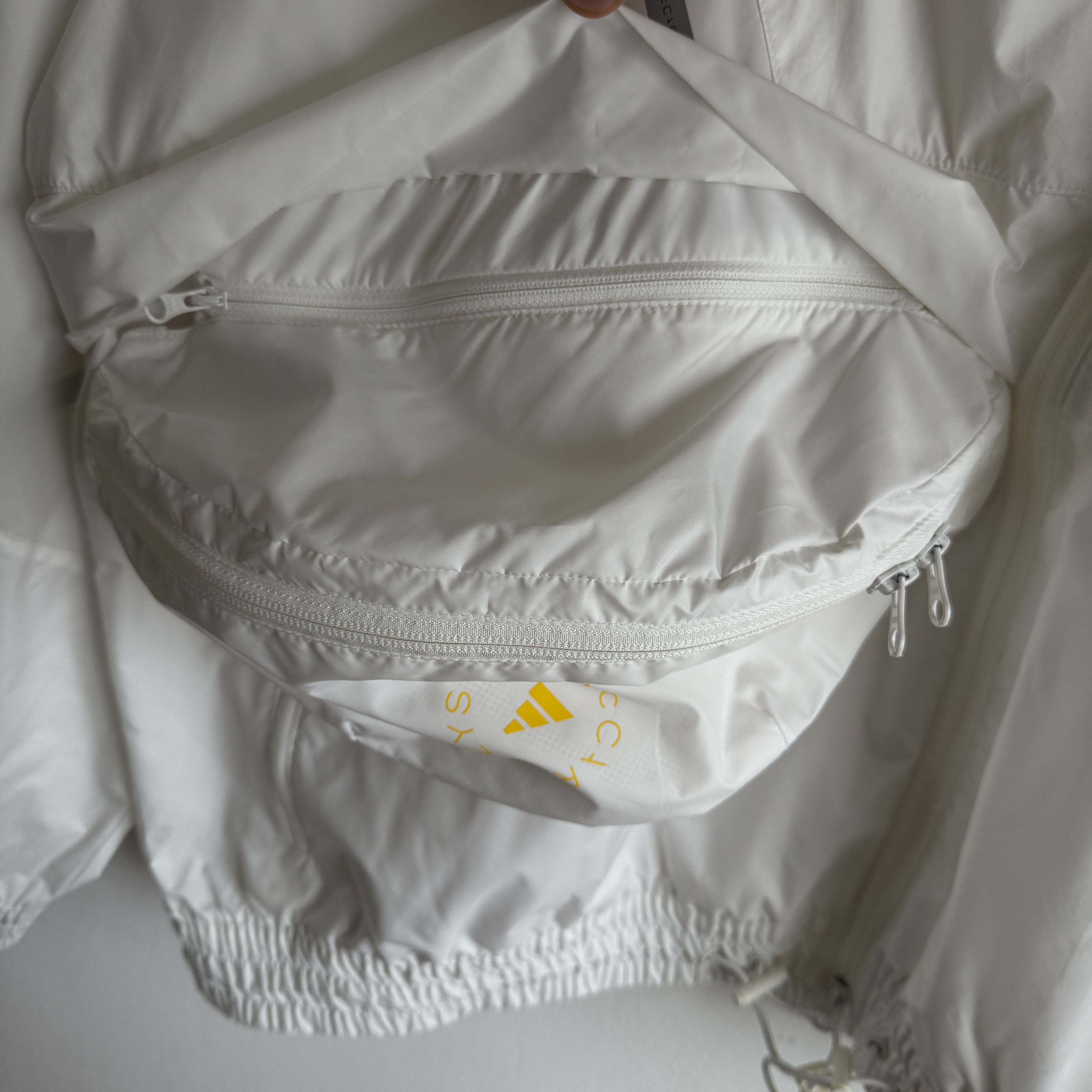 Adidas × Stella McCartney Adidas x Stella McCartney Womens Windbreaker Hooded Jacket Size XL / US 12-14 / IT 48-50 - 22 Thumbnail