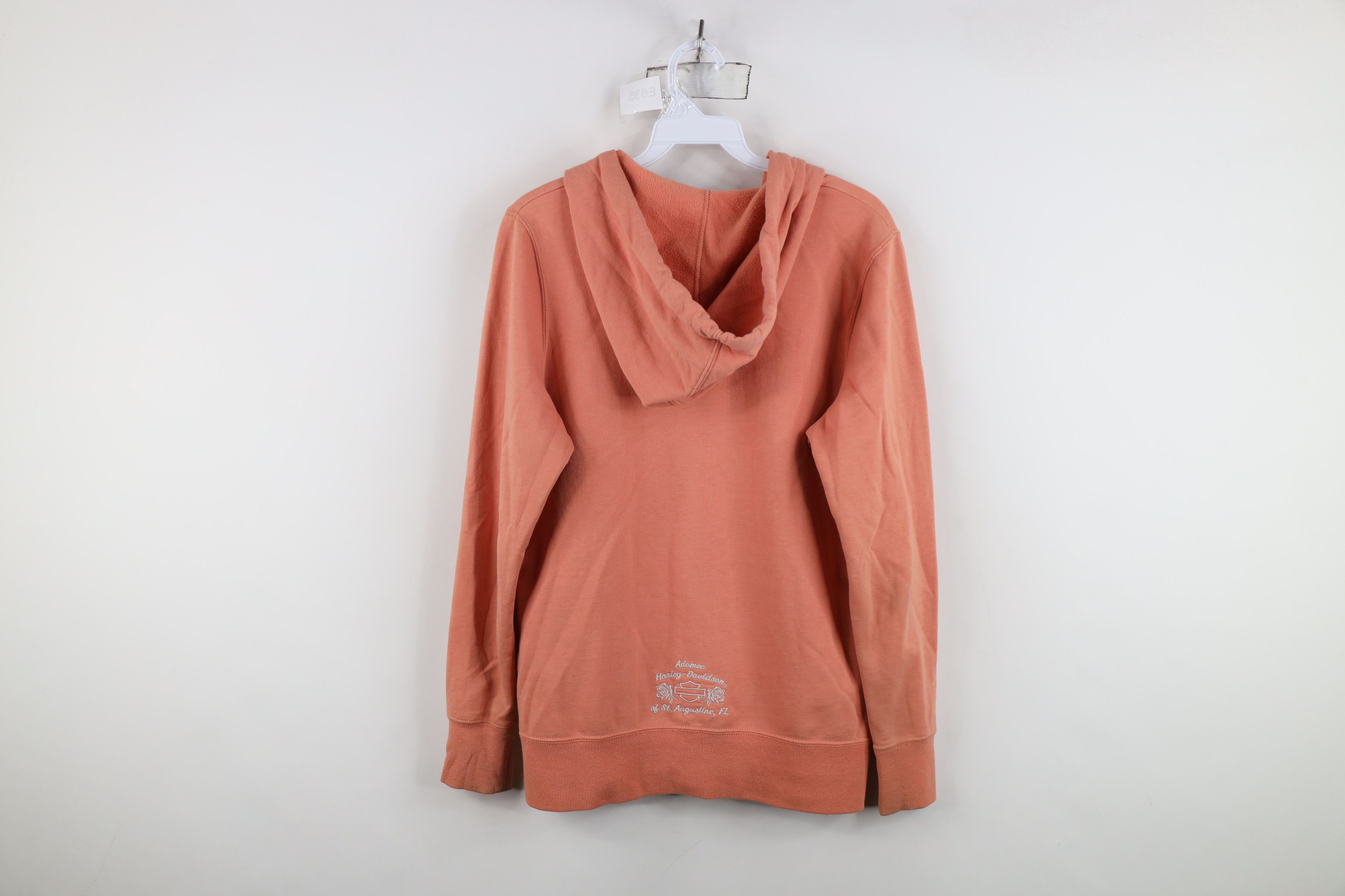 Harley Davidson Vintage Harley Davidson Spell Out Hoodie Sweatshirt Pink Size S / US 4 / IT 40 - 13 Thumbnail