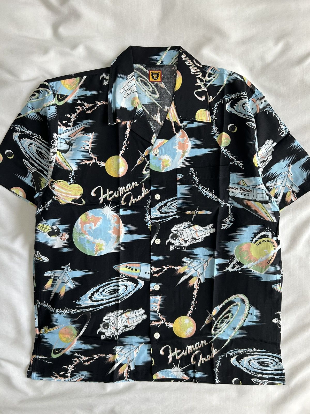 Human Made Graphic Aloha Shirt Rayon Button Up Japan