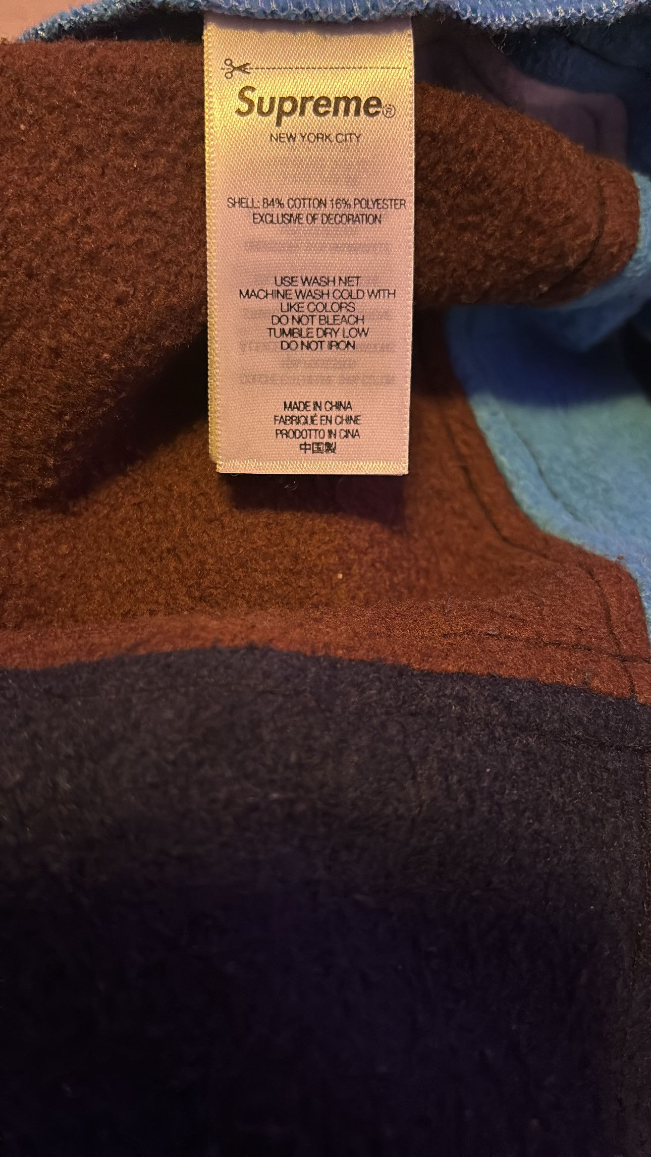 Number (N)ine × Supreme Supreme Number (N)ine Patchwork Sweatpant Size US 32 / EU 48 - 5 Thumbnail