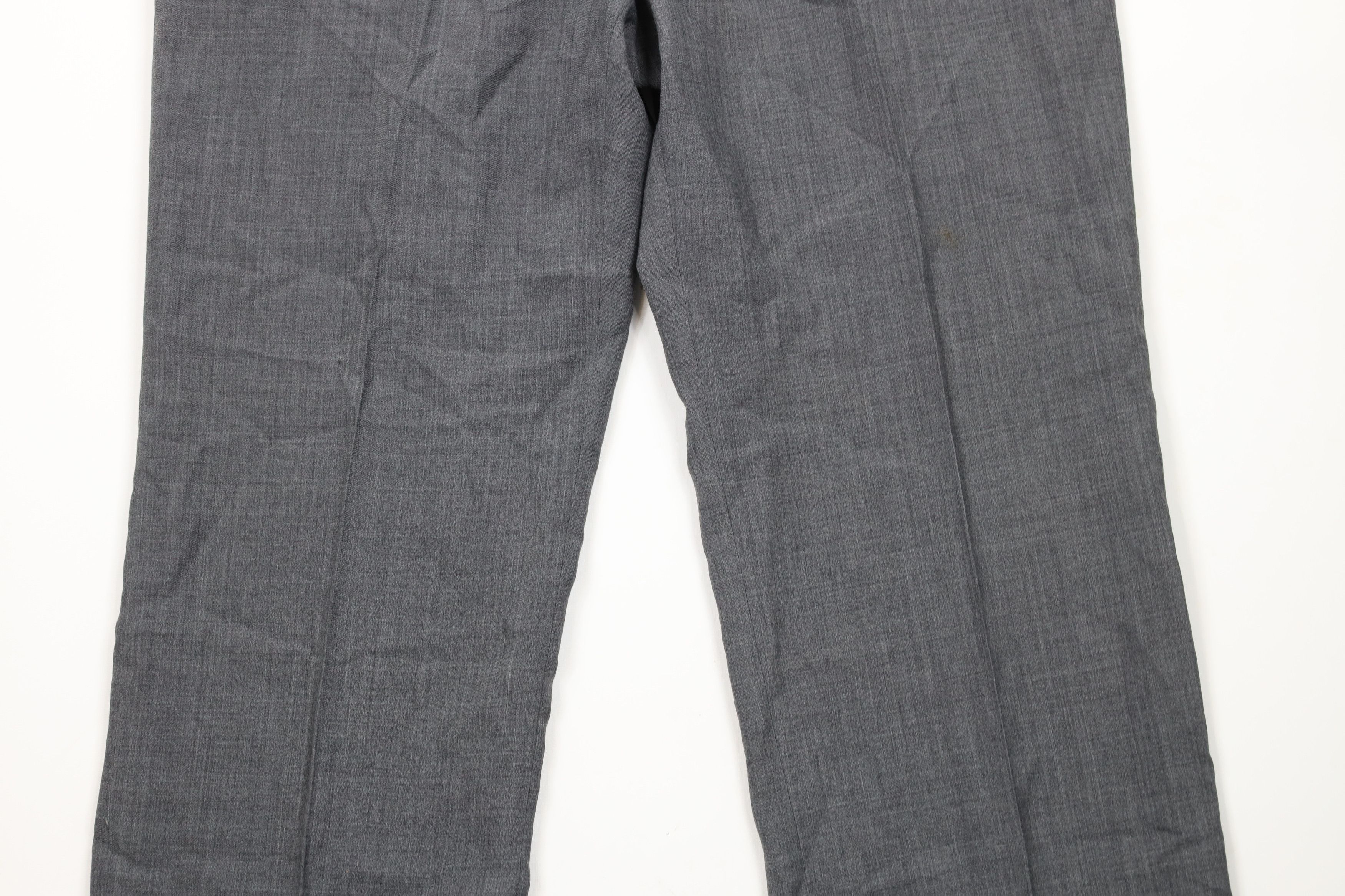 Vintage Vintage 70s Streetwear Chambray Wide Leg Chino Pants USA Size US 34 / EU 50 - 3 Thumbnail