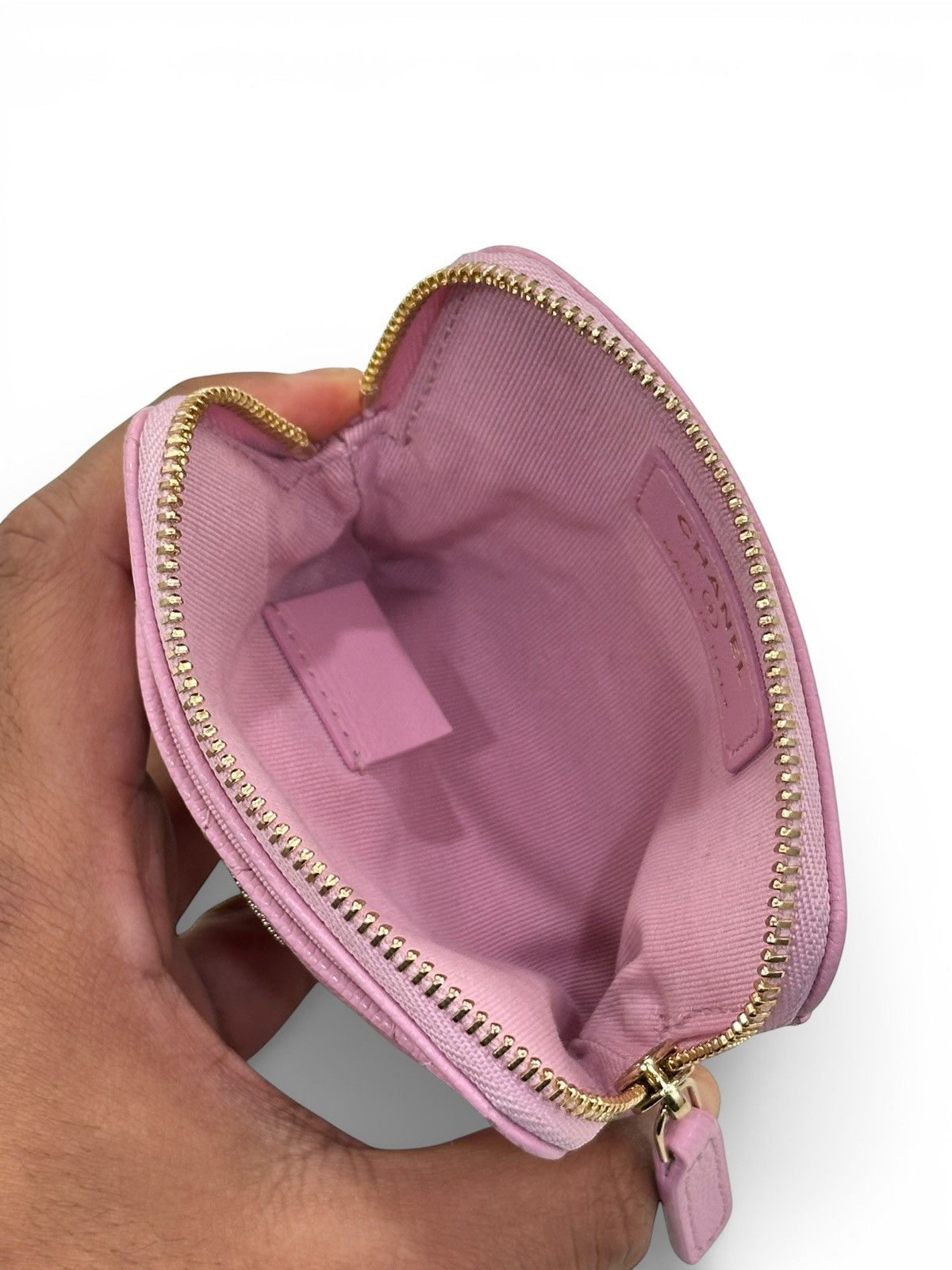 Chanel CHANEL Zip Coin Purse Pink 25K Size ONE SIZE - 11 Thumbnail
